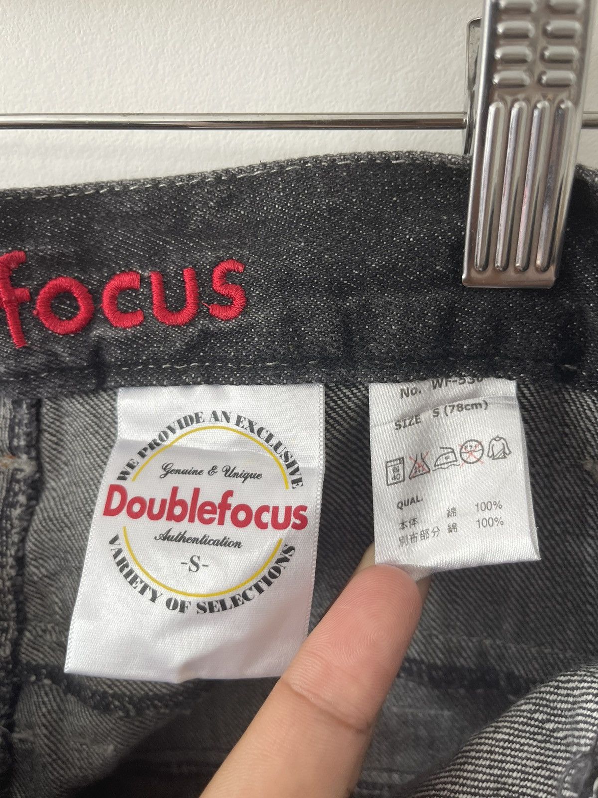 14th Addiction Rare Vintage DOUBLEFOCUS Double Waisted Hysteric Lgb Style Size US 30 / EU 46 - 17 Thumbnail