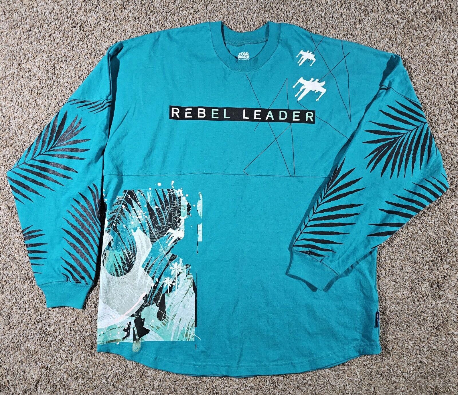 Designer STAR WARS REBEL LEADER Men's Spirit Jersey Shirt Sz L Disney Size US L / EU 52-54 / 3 - 1 Thumbnail