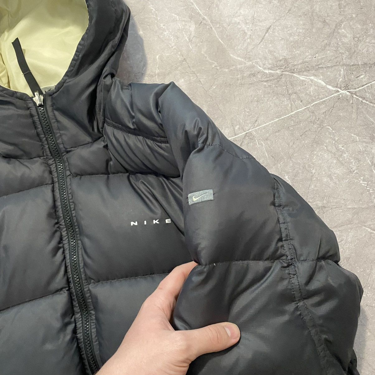 Nike RARE ! VINTAGE NIKE PUFFER DOWN JACKET BIG LOGO 90s Size US M / EU 48-50 / 2 - 11 Thumbnail
