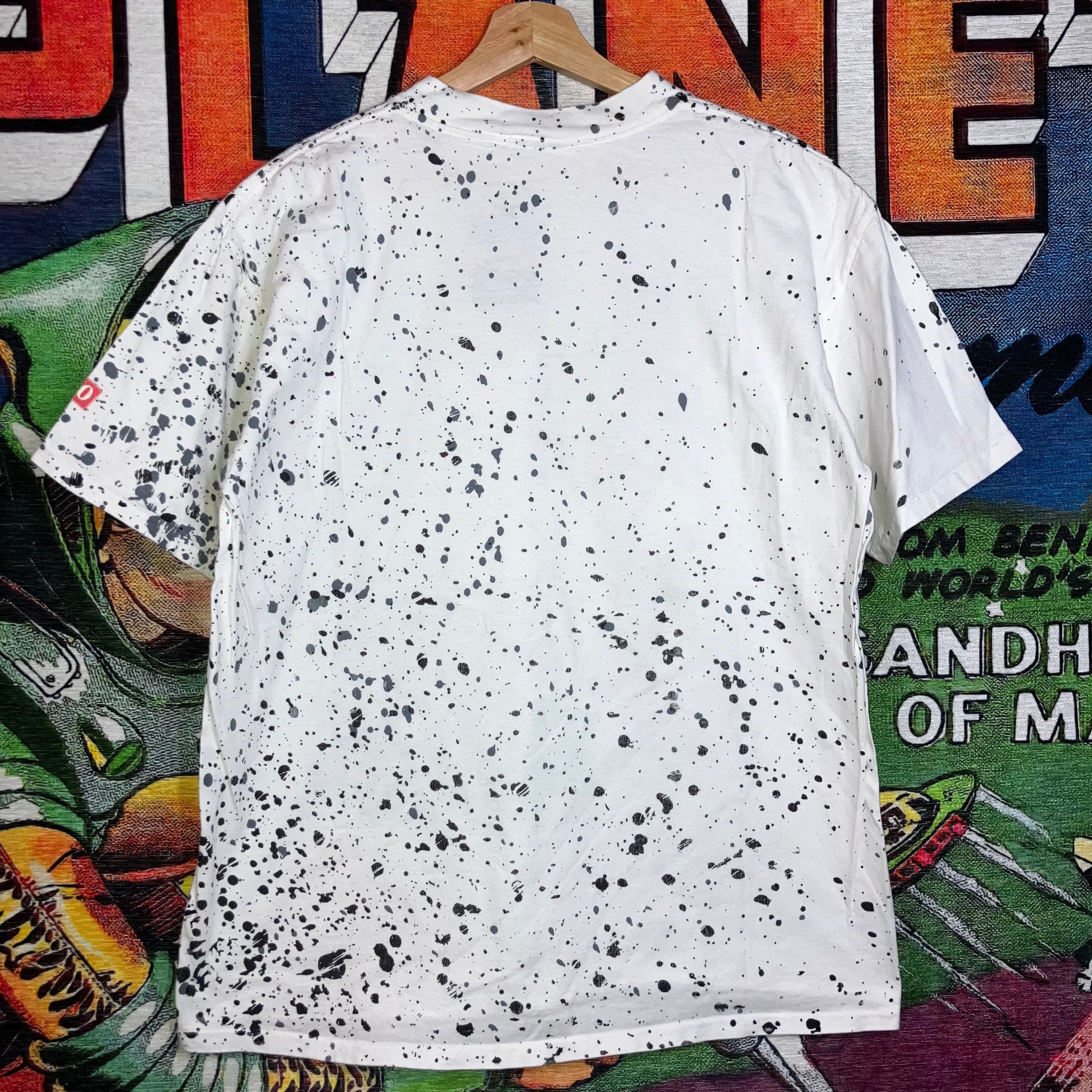 Vintage Vintage 90s Soccer AOP Tee Size L Size US L / EU 52-54 / 3 - 2 Thumbnail
