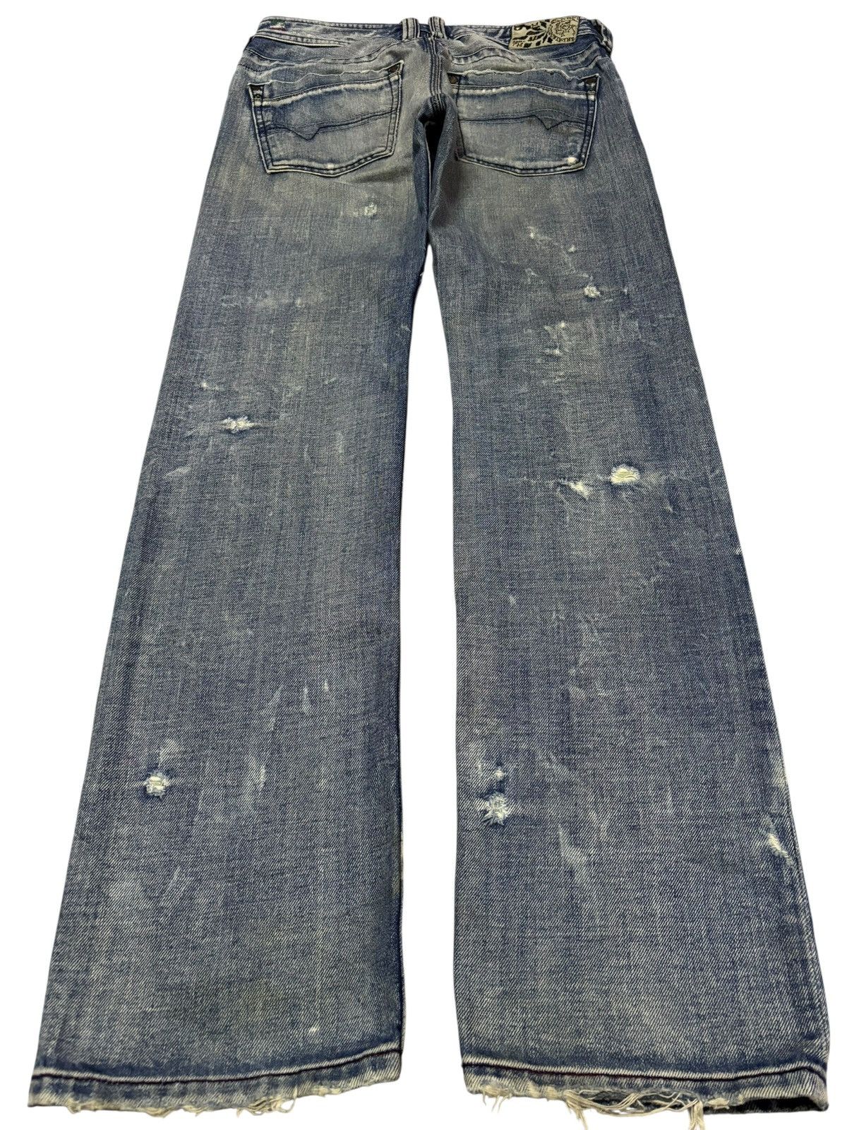 Diesel Vtg Diesel Timmen Grunge Distressed Jeans Size US 30 / EU 46 - 2 Thumbnail