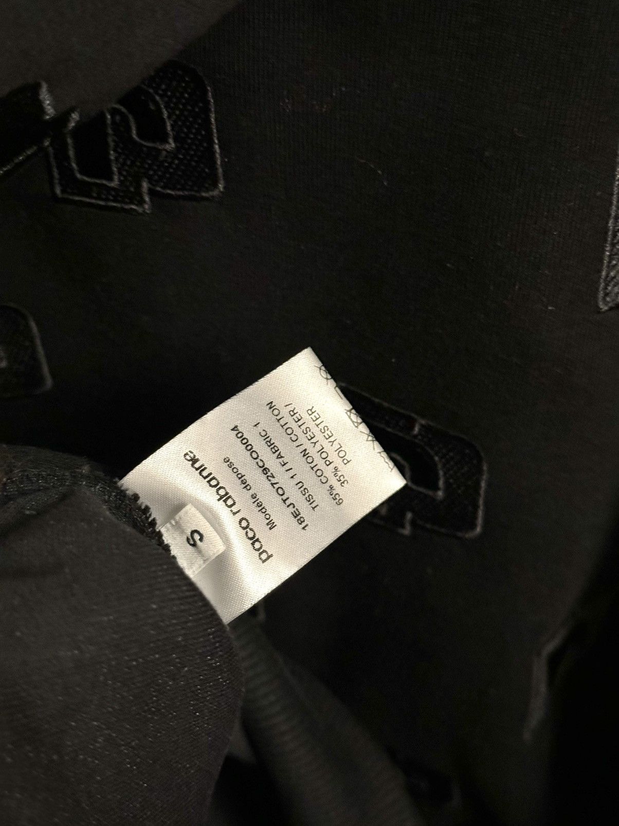 Paco Rabanne paco rabanne black embroidered cutouts sweatshirt S Size S / US 4 / IT 40 - 3 Thumbnail