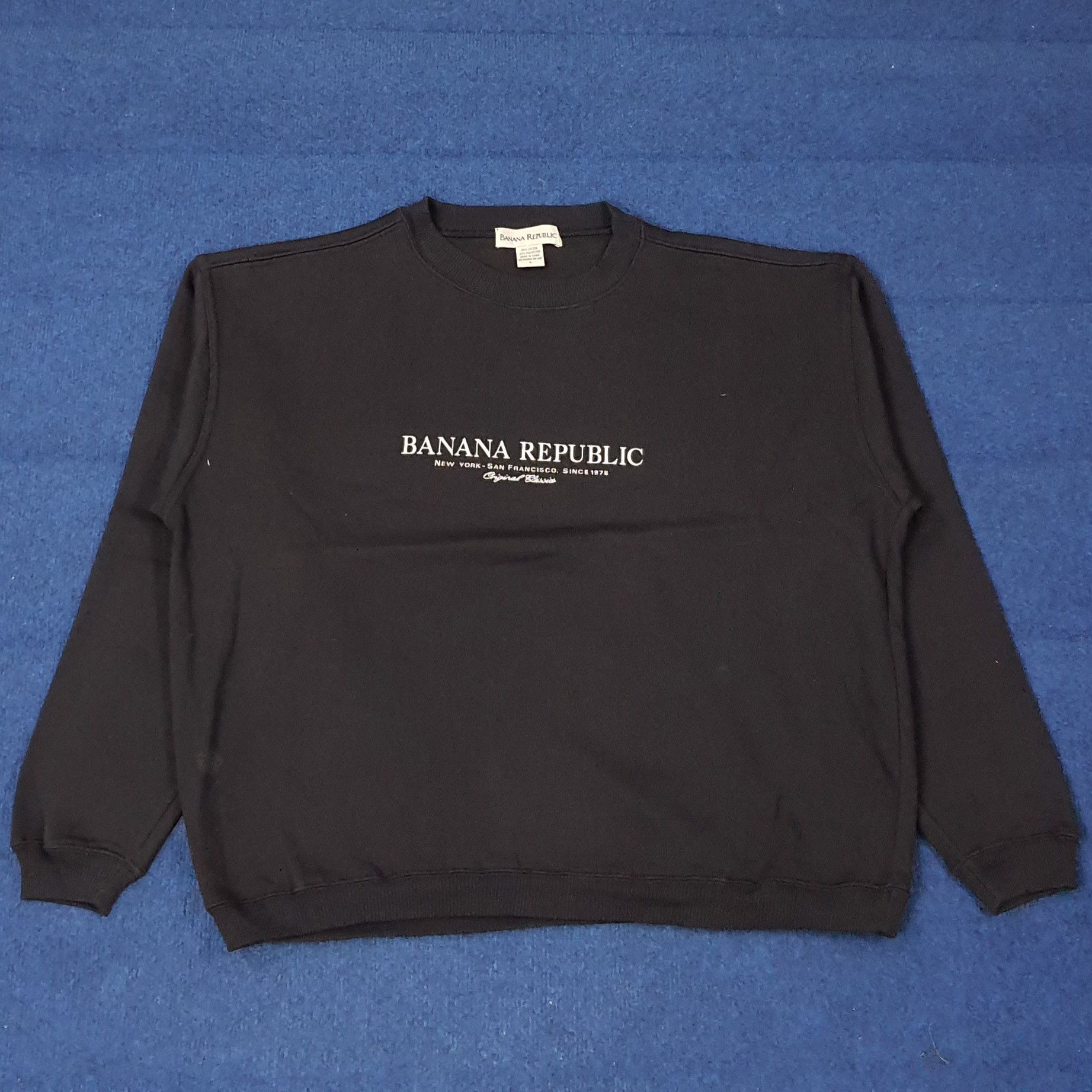 Banana Republic Vintage Banana Republic New York Sweatshirt C260N9 Size US XL / EU 56 / 4 - 1 Thumbnail