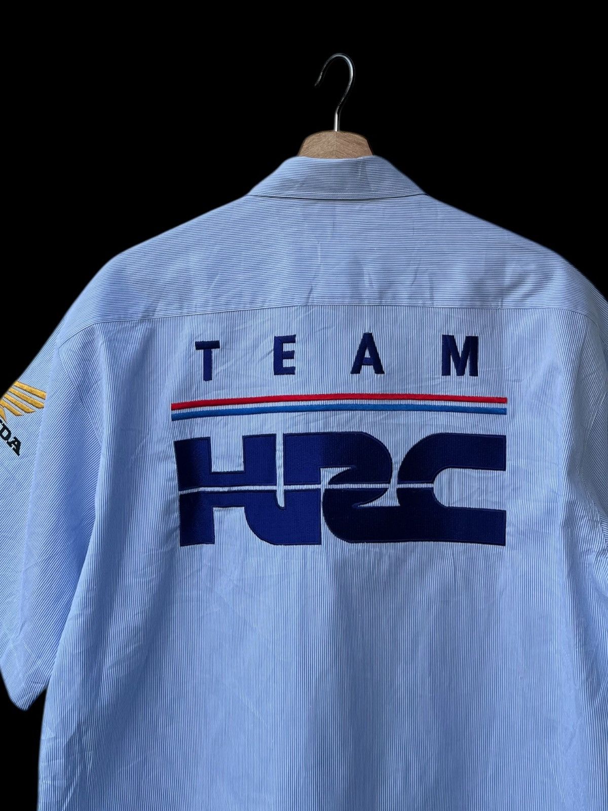 Honda Team HRC Honda Racing Pinstripes Work Shirt Size US L / EU 52-54 / 3 - 5 Thumbnail