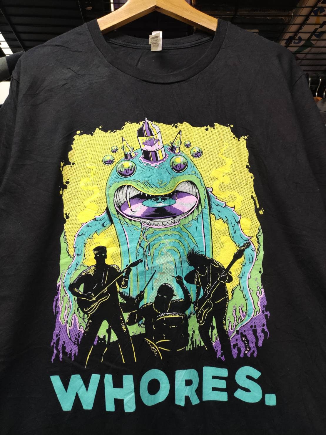 Band Tees WHORES. Band " I See " Limited to 300 T-Shirt Size US XL / EU 56 / 4 - 1 Thumbnail