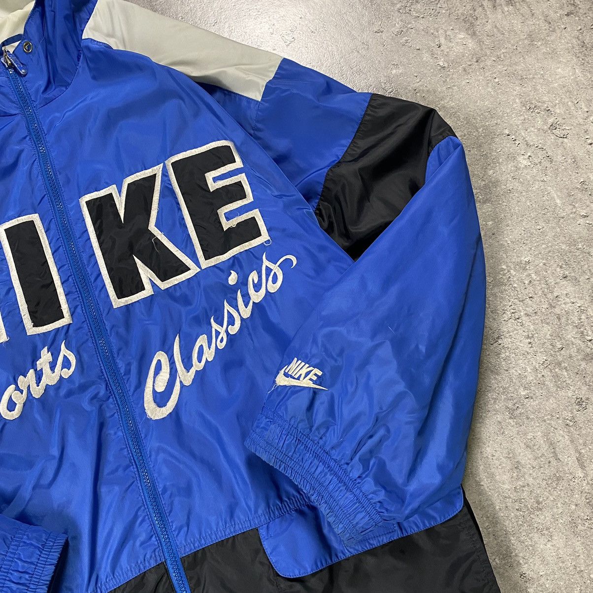 Nike × Vintage Nike Sports Classics 90s Raincoat Vintage Light Jacket Size US XL / EU 56 / 4 - 3 Thumbnail