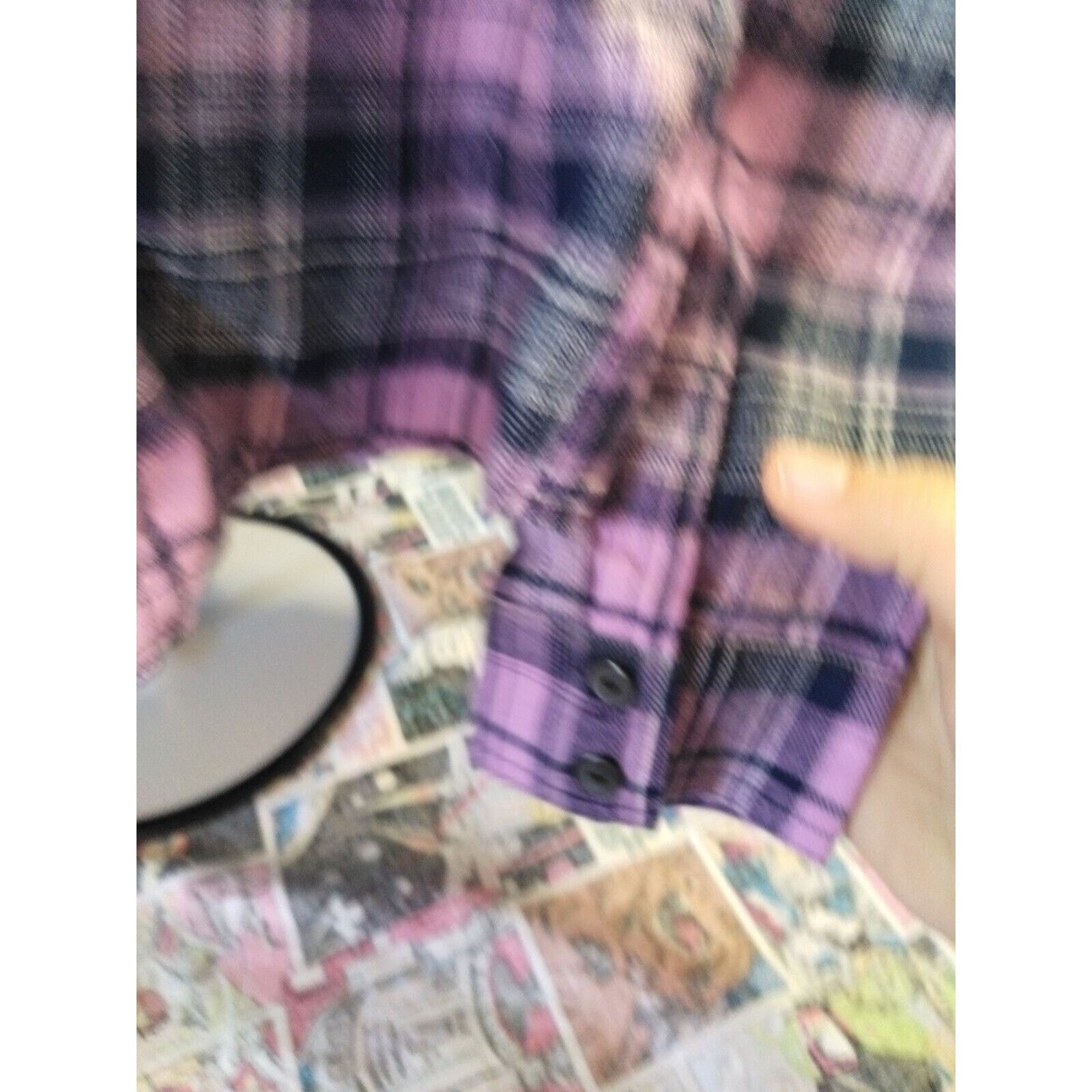 Other Wild Fable Long Sleeve Button Up Flannel Women's Size S Size S / US 4 / IT 40 - 3 Thumbnail