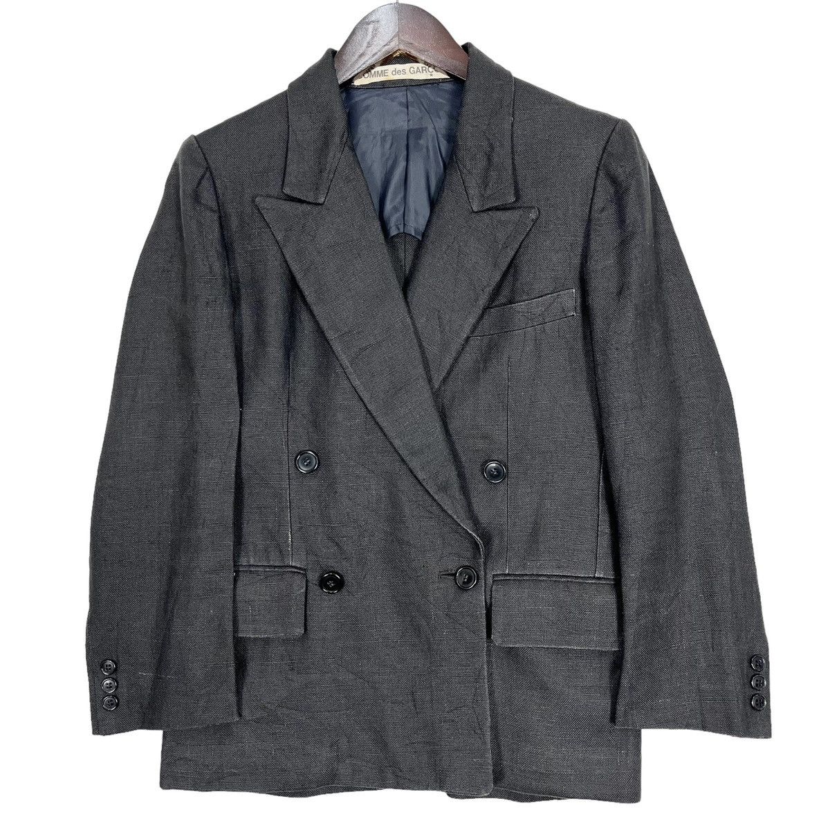 Comme des Garcons × Rei Kawakubo × Vintage Vintage Comme des Garçons Women Blazer Light Jacket Size M / US 6-8 / IT 42-44 - 1 Thumbnail