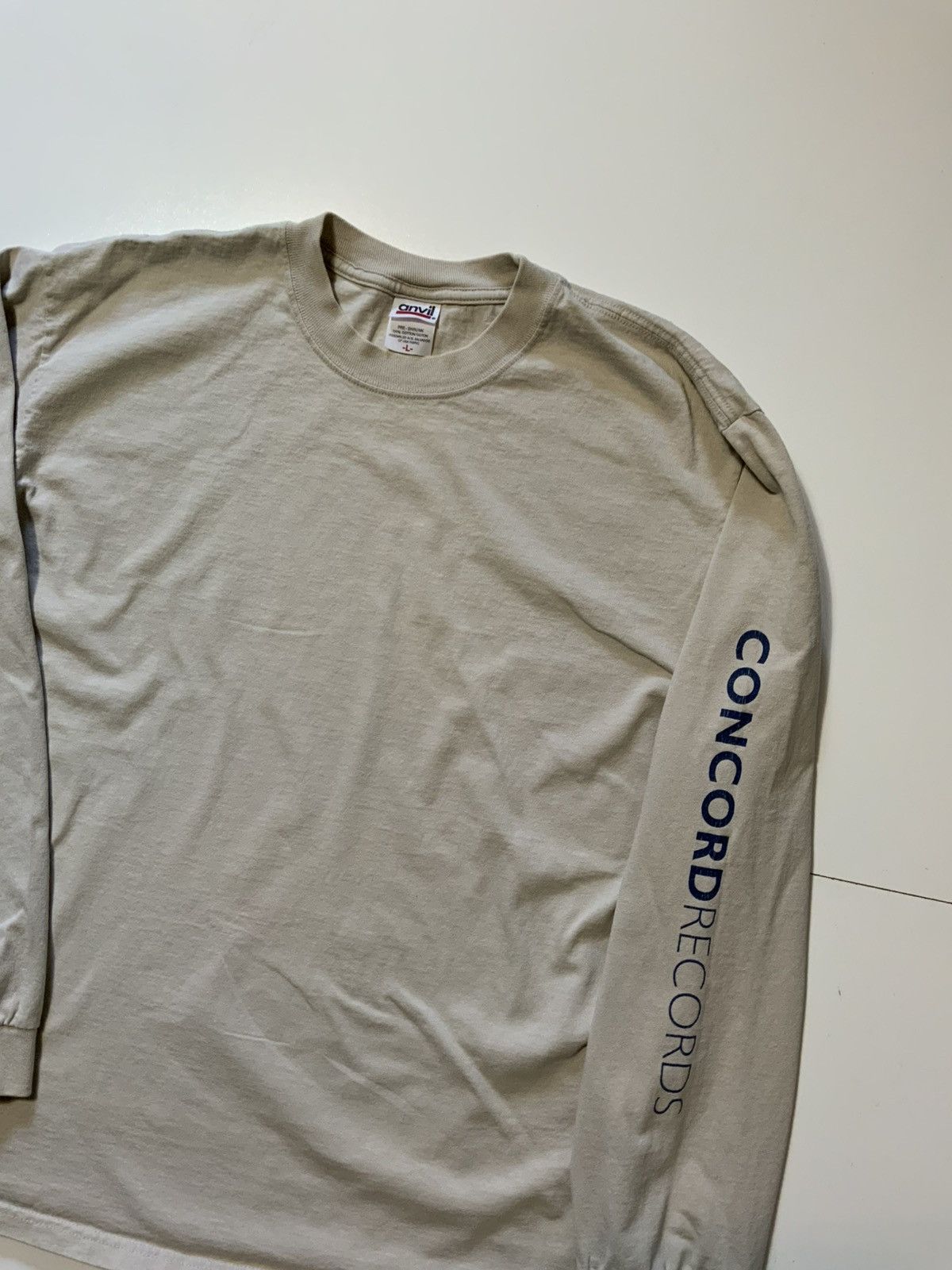 Vintage Vintage Concord Records Jazz Peak Playboy Crew T-Shirt Size US L / EU 52-54 / 3 - 4 Thumbnail