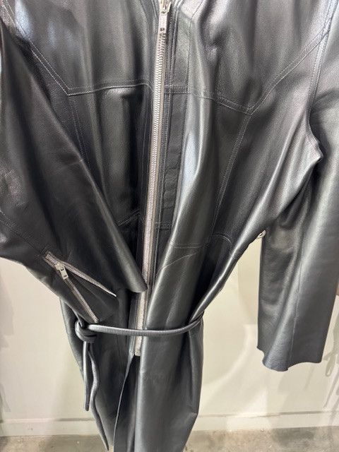 Rick Owens Drkshdw Rick Owens Klaus leather trenchcoat Size US XL / EU 56 / 4 - 3 Thumbnail
