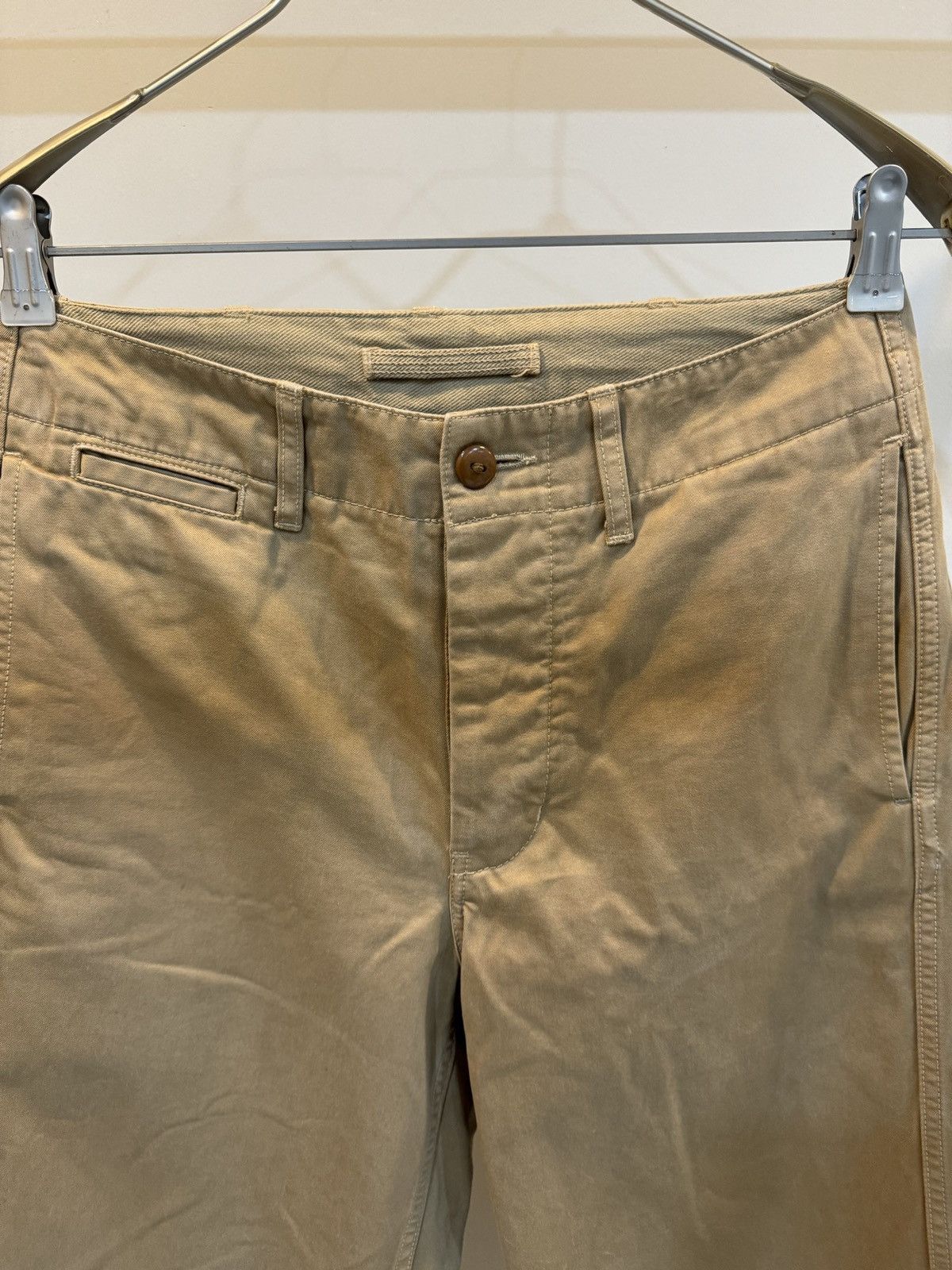 Nigel Cabourn Wide Leg Nigel Cabourn Military Chino Pants Size US 30 / EU 46 - 2 Thumbnail