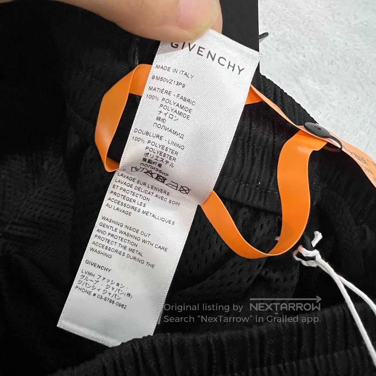 Givenchy Givenchy Black Logo Print Long Pants. Size US 36 / EU 52 - 6 Thumbnail