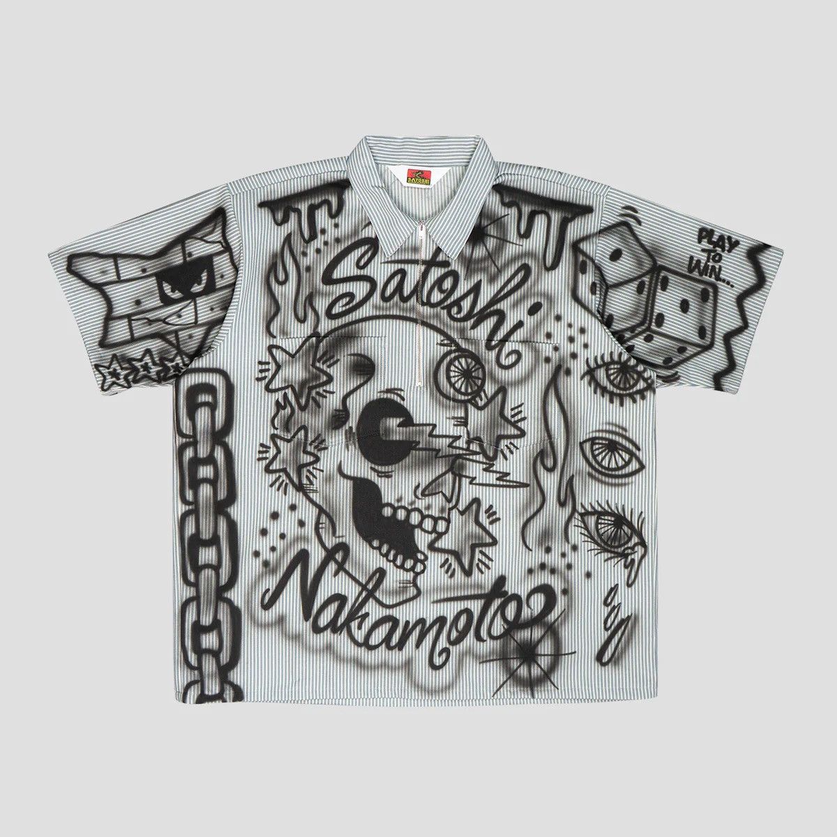 Satoshi Nakamoto Satoshi Nakamoto Abondoned Theme Park Half Zip Size US L / EU 52-54 / 3 - 1 Thumbnail