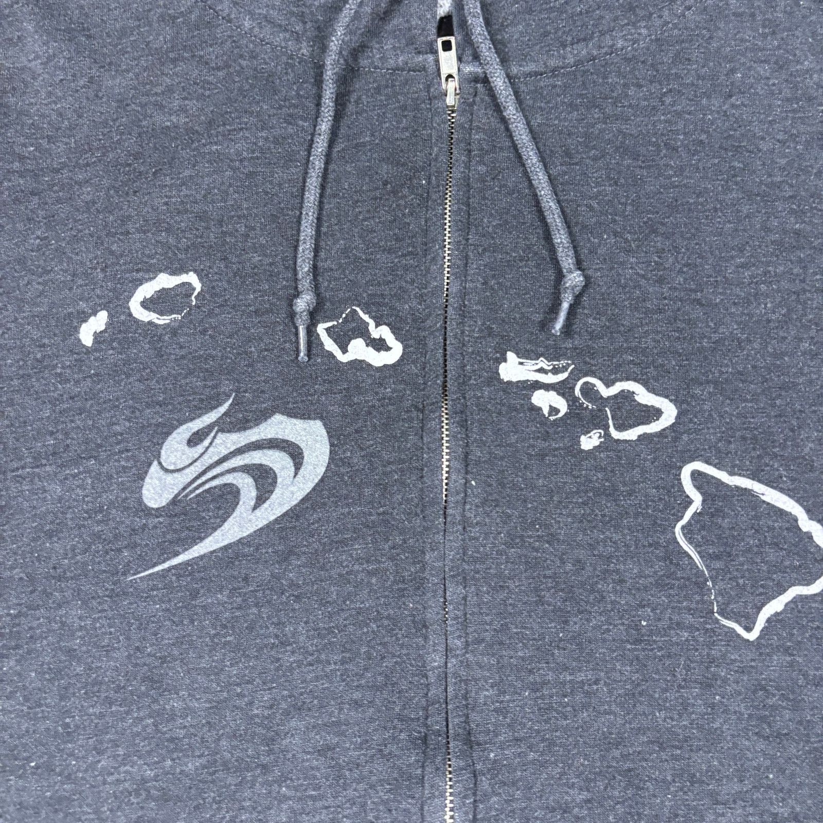 House Of The Very Islands y2k 2000s style Hawaiian Fire tribal islands zip up hoodieXL Size US XL / EU 56 / 4 - 3 Thumbnail