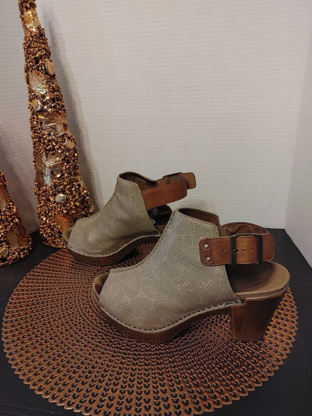 Dansko Dansko Danae Peep Toe Heels Size 38 Size US 7.5 / IT 37.5 - 4 Thumbnail