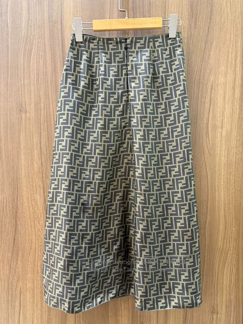 Fendi Fendi FF monogram skirt Size 25" / US 0 / IT 36 - 2 Thumbnail