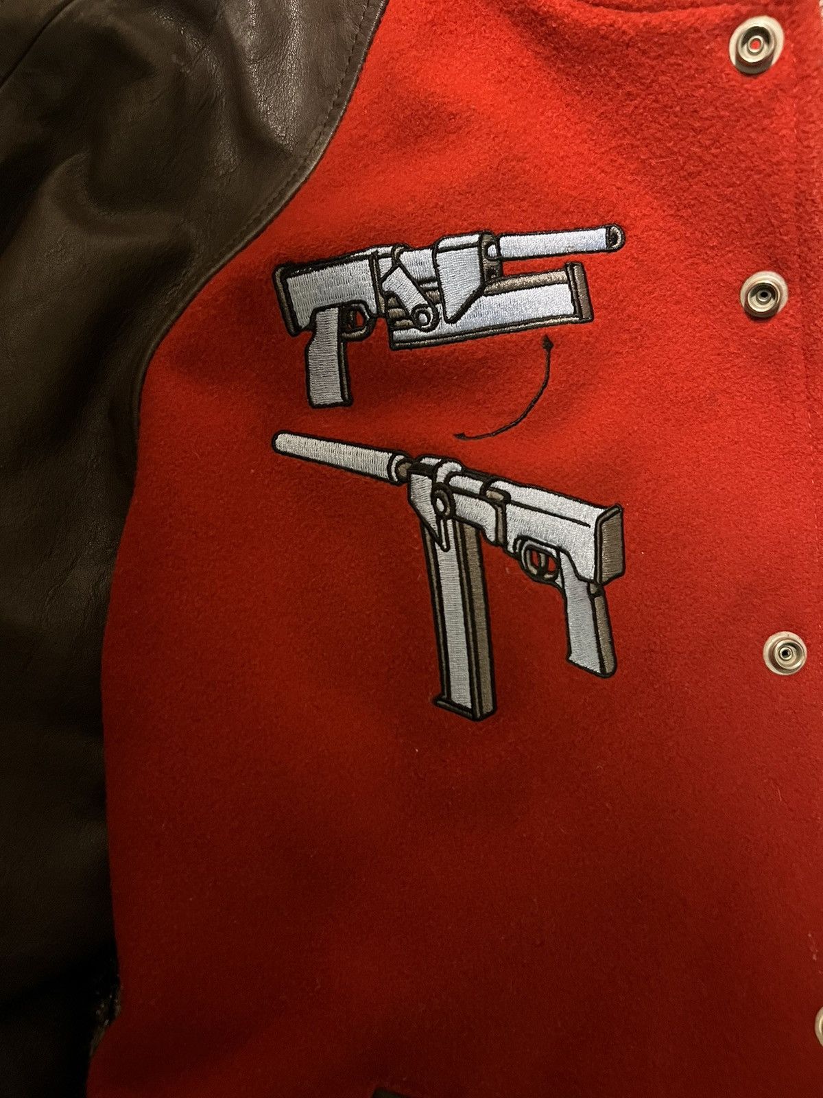 Supreme Supreme AEON FLUX - Red Varsity Jacket Size US L / EU 52-54 / 3 - 14 Thumbnail