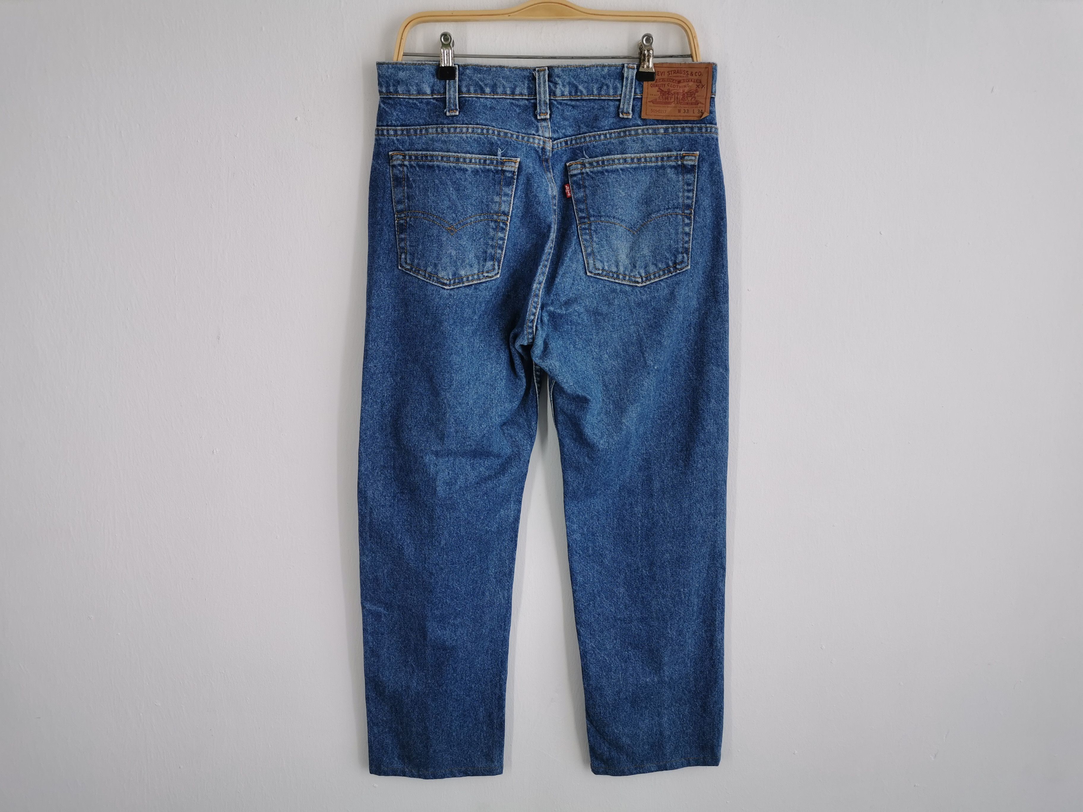 Levi's Vintage 90s Levis Lot 505 Denim Made In USA Size 33/33x34 Size US 33 - 3 Thumbnail