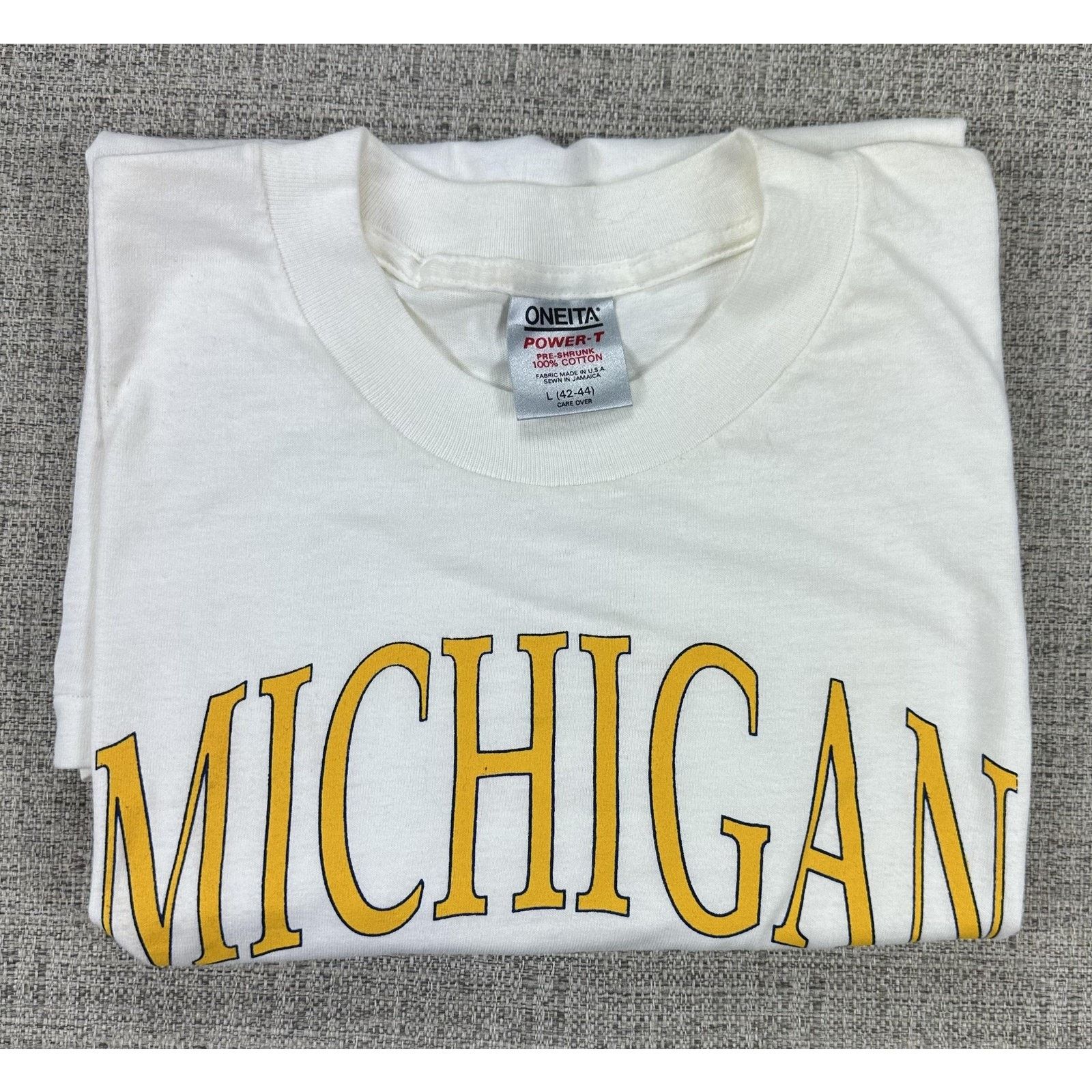 Other Michigan Wolverines Shirt Sz L Basketball 1989 Champions Size US L / EU 52-54 / 3 - 15 Thumbnail