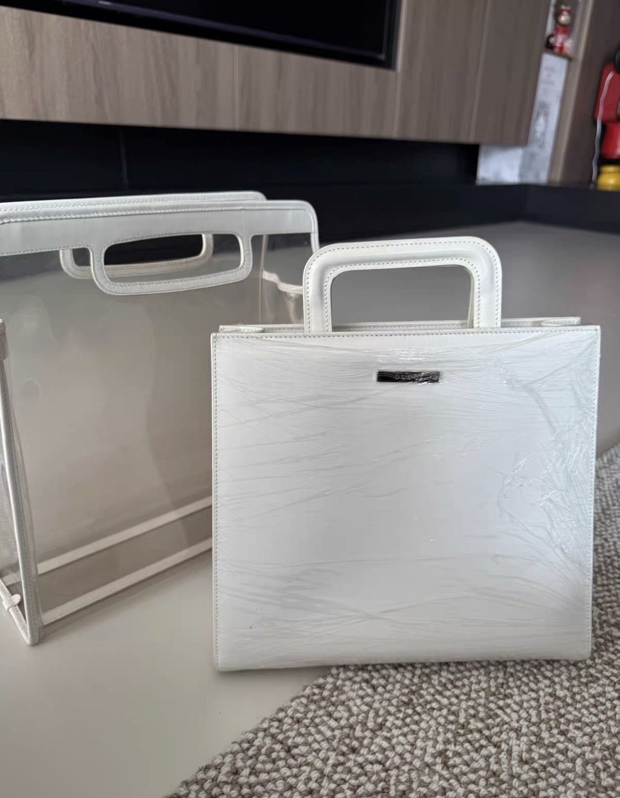 Gucci Gucci Transparent Tote Dual-purpose Handbag J36 Size ONE SIZE - 6 Thumbnail