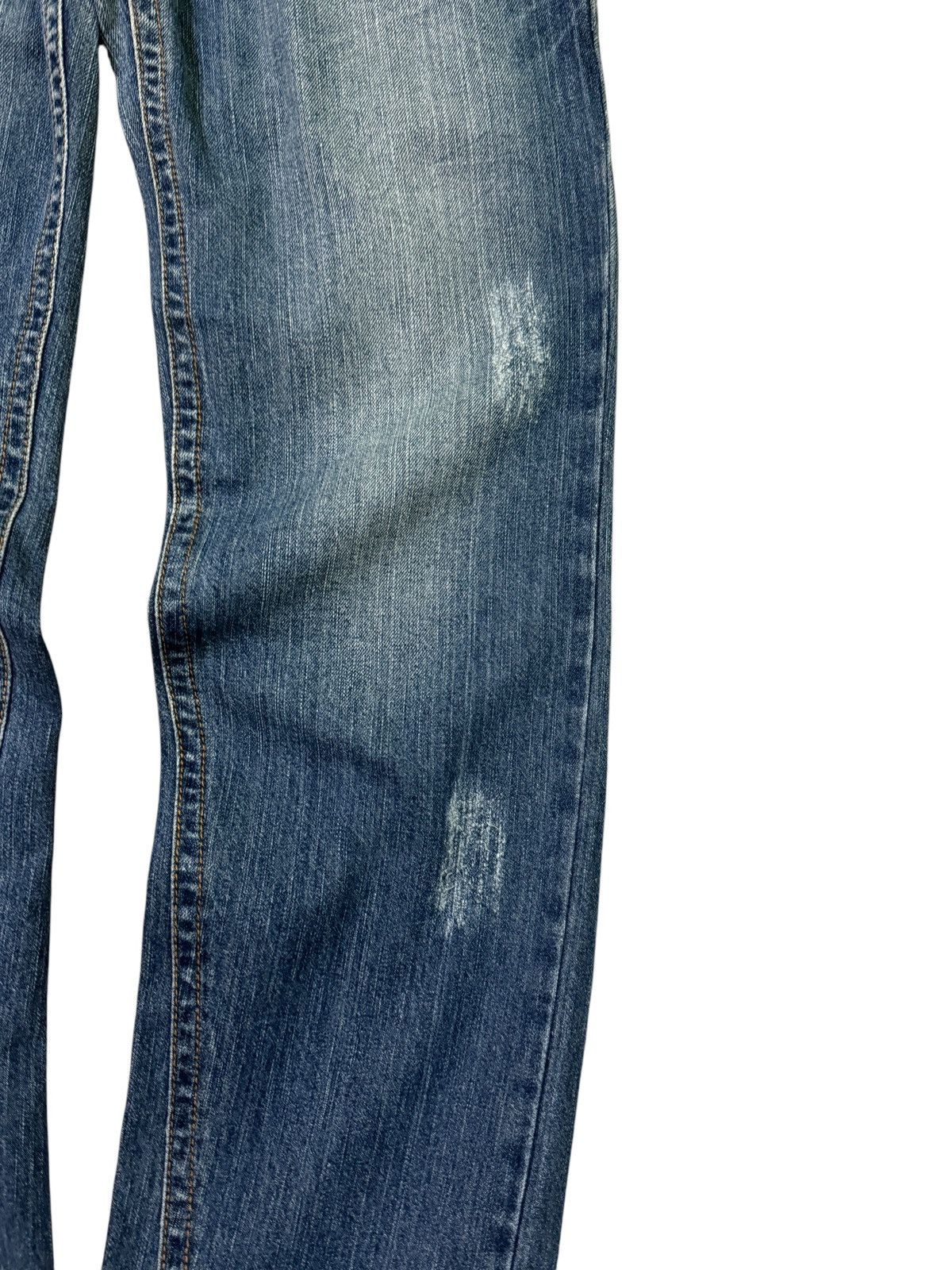 Hysteric Glamour BLUE MOON BLUE DOUBLE WAIST COLOURFUL EMBROIDERY DENIM Size US 29 - 8 Thumbnail