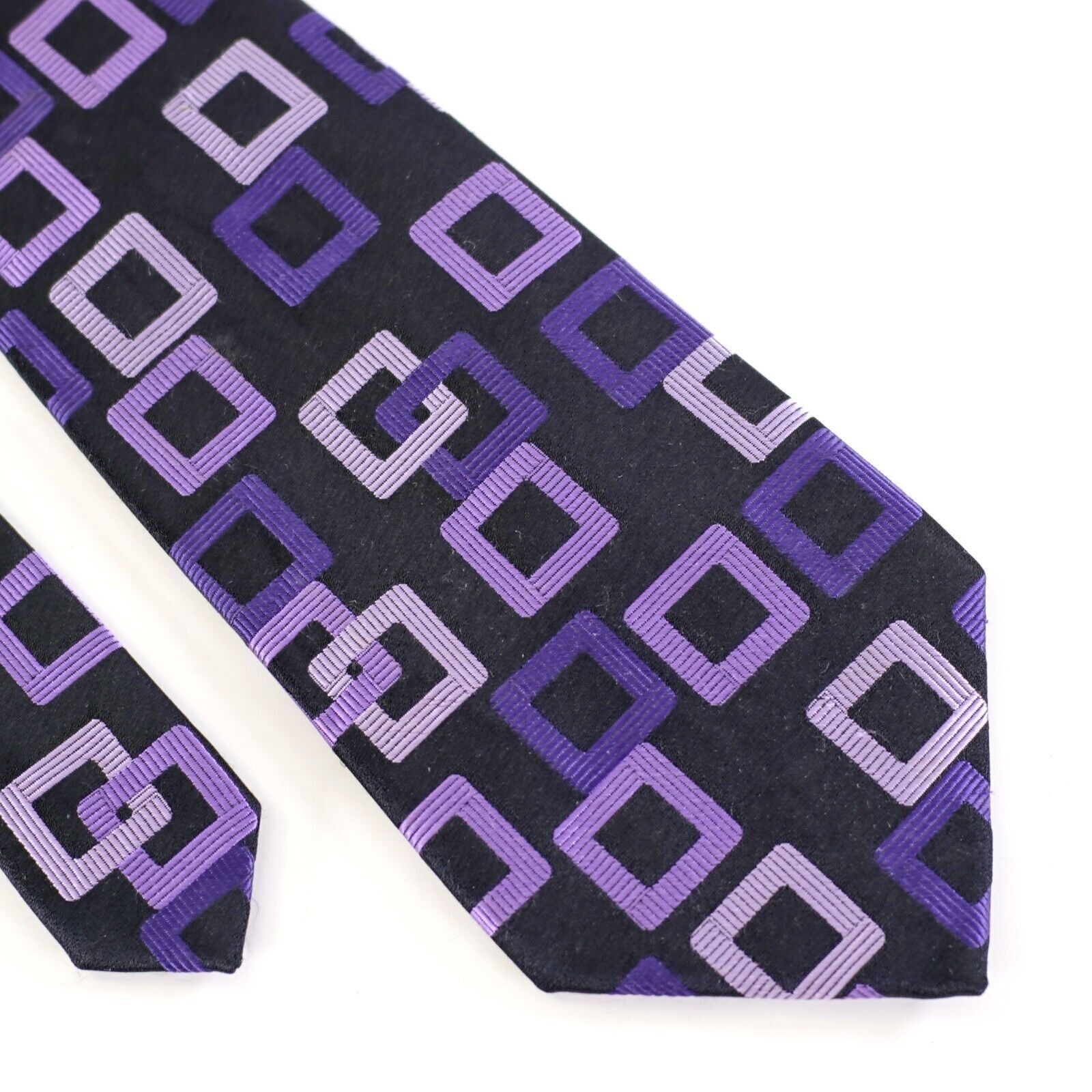 Croft & Barrow Croft & Barrow Black Purple Geometric Abstract Woven Long Si Size ONE SIZE - 1 Thumbnail