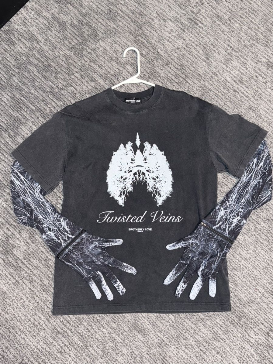 Brotherly Love BL TWISTED VEINS T with mesh sleeves and gloves Size US S / EU 44-46 / 1 - 1 Thumbnail