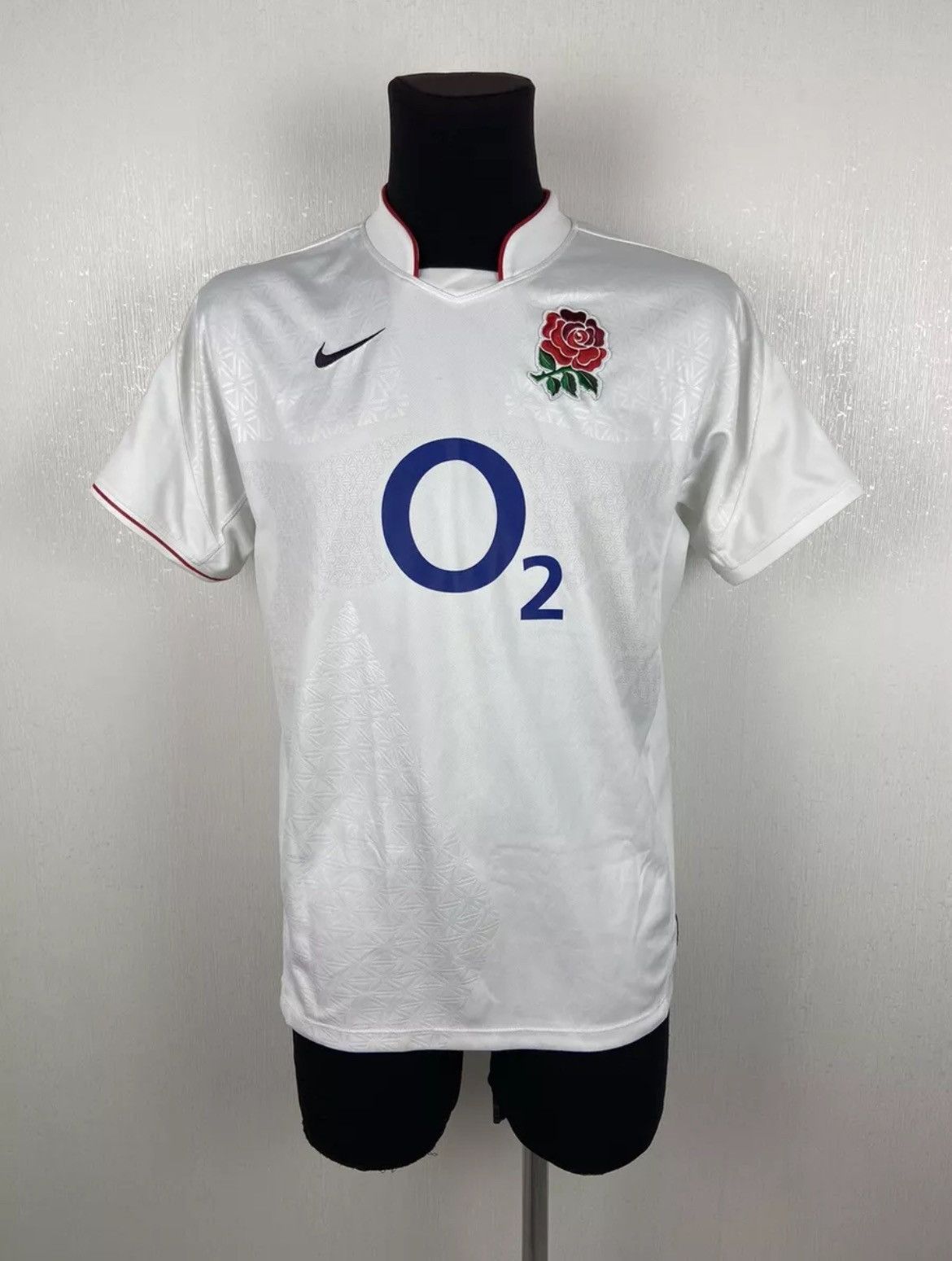 Nike England Rugby 2009/11 Jersey Nike 337728-100 Size M Size US M / EU 48-50 / 2 - 1 Thumbnail