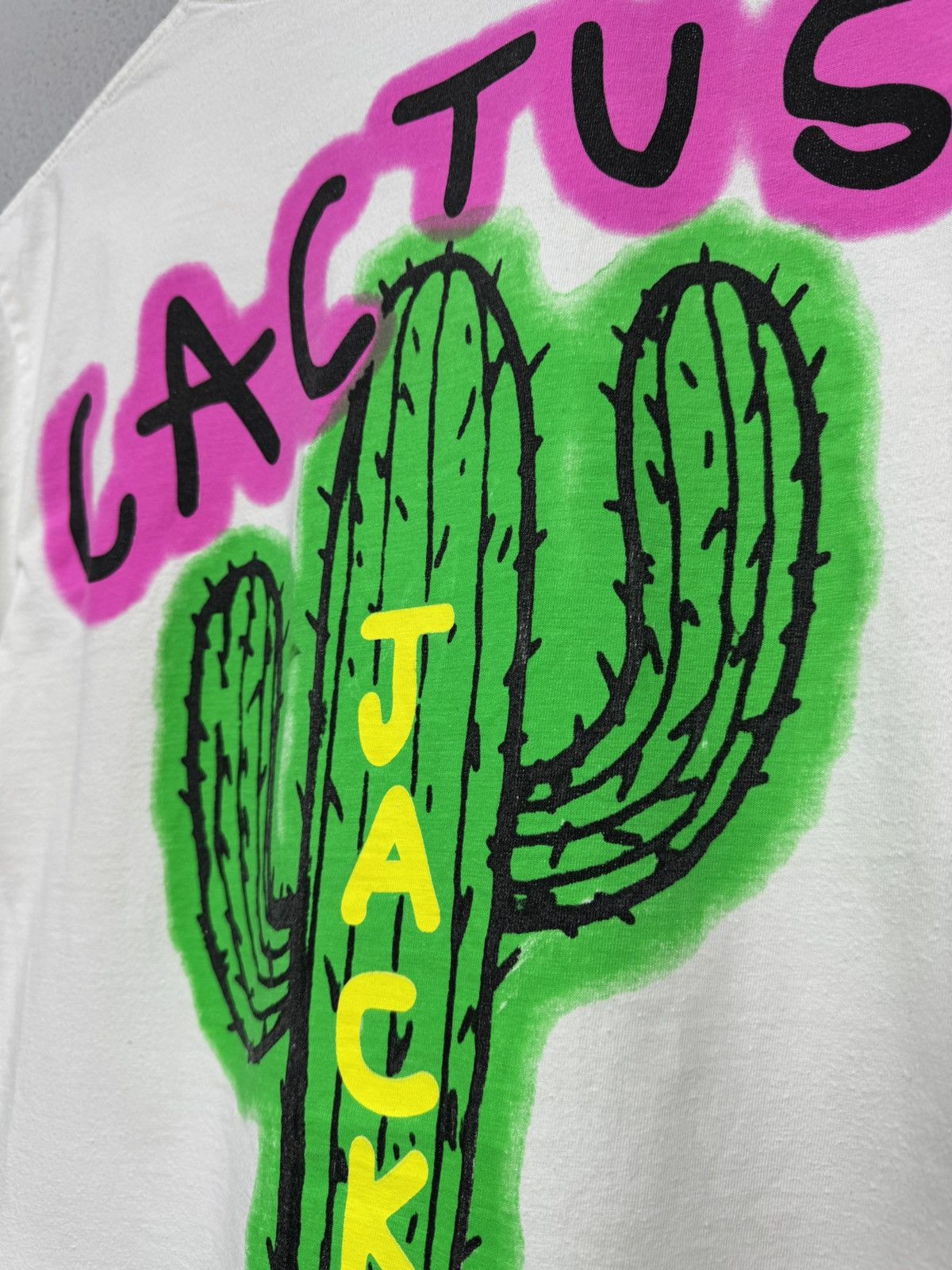 Travis Scott Vintage Jack Cactus T-shirt Travis Scott Rock Streetwear Y2k Size US S / EU 44-46 / 1 - 7 Thumbnail