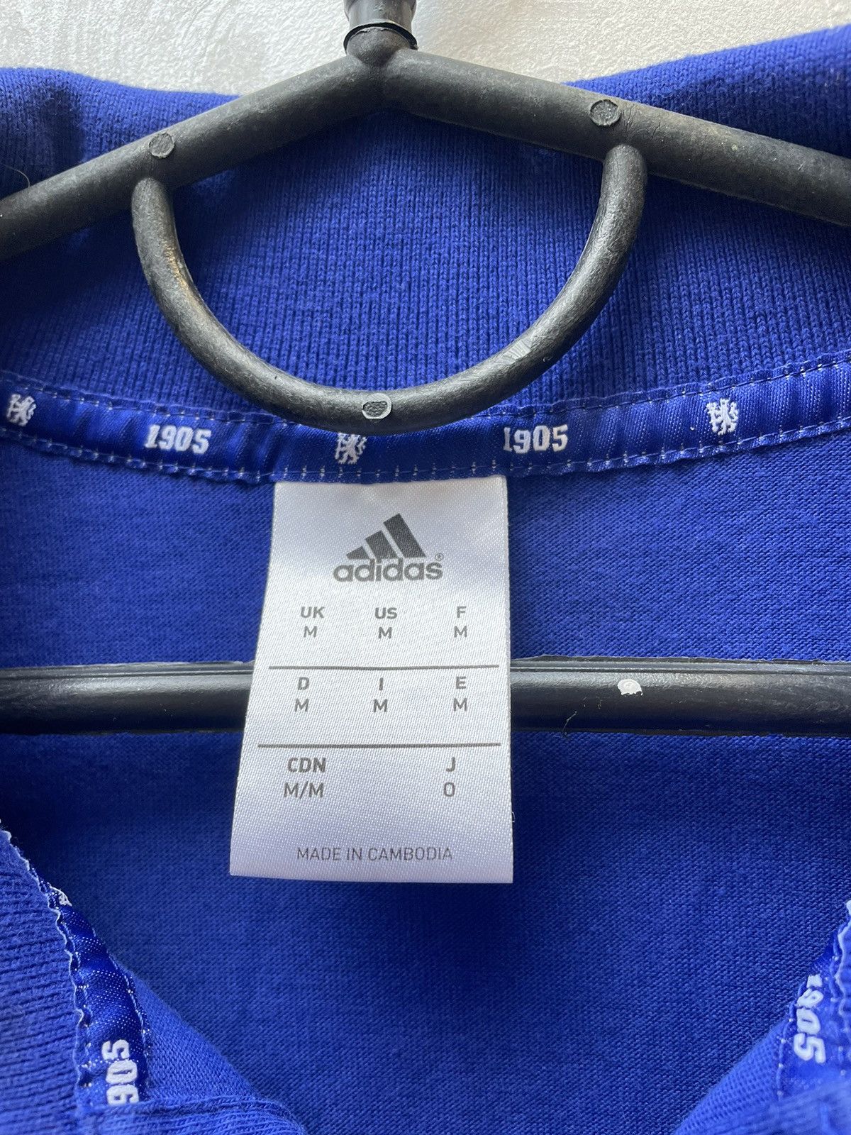 Adidas × Chelsea Soccer × Vintage Polo Chelsea 2015-2016 Adidas soccer jersey Size US M / EU 48-50 / 2 - 6 Thumbnail