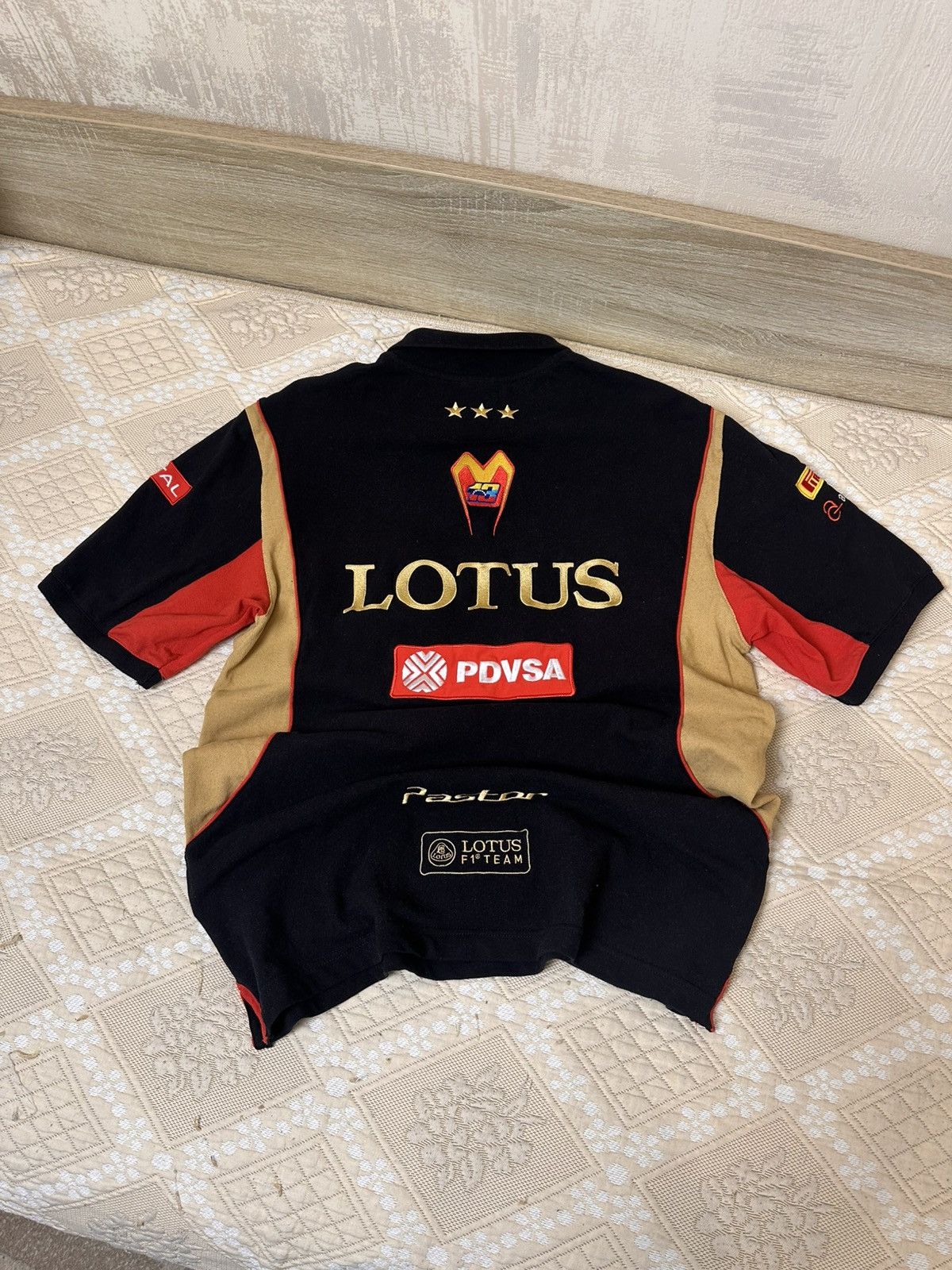 Polo Ralph Lauren 🔥 Lotus Renault F1 Team Polo T Shirt Chief Keef Ralph Lauren Size US L / EU 52-54 / 3 - 3 Thumbnail