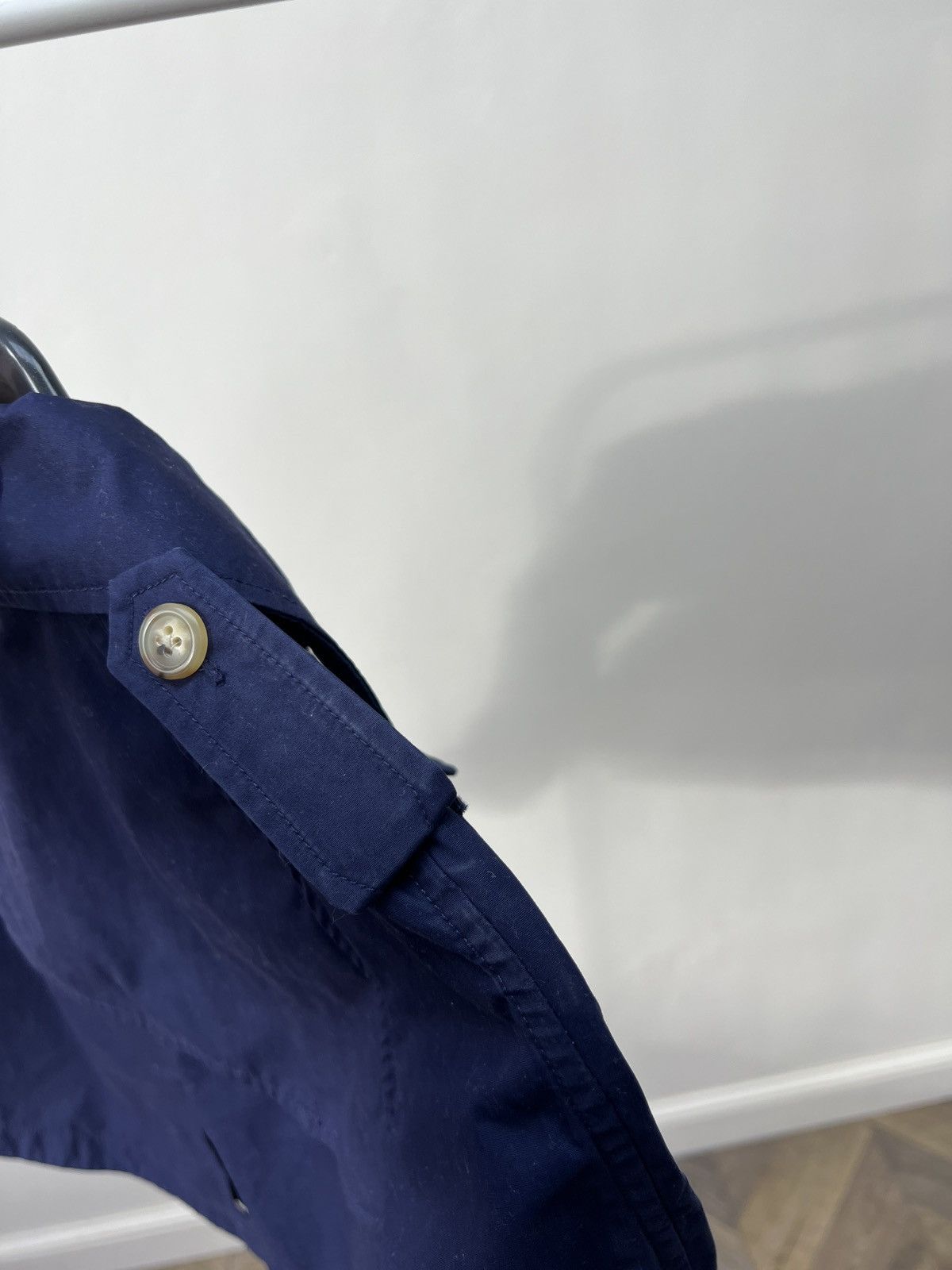 Ralph Lauren Vintage Ralph Lauren Girls Navy Blue Trench Coat Size XXS / US 00 / IT 34 - 15 Thumbnail