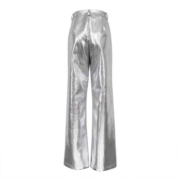Japanese Brand × Leather PU Leather Pants Ripple High Size 28" / US 6 / IT 42 - 5 Thumbnail