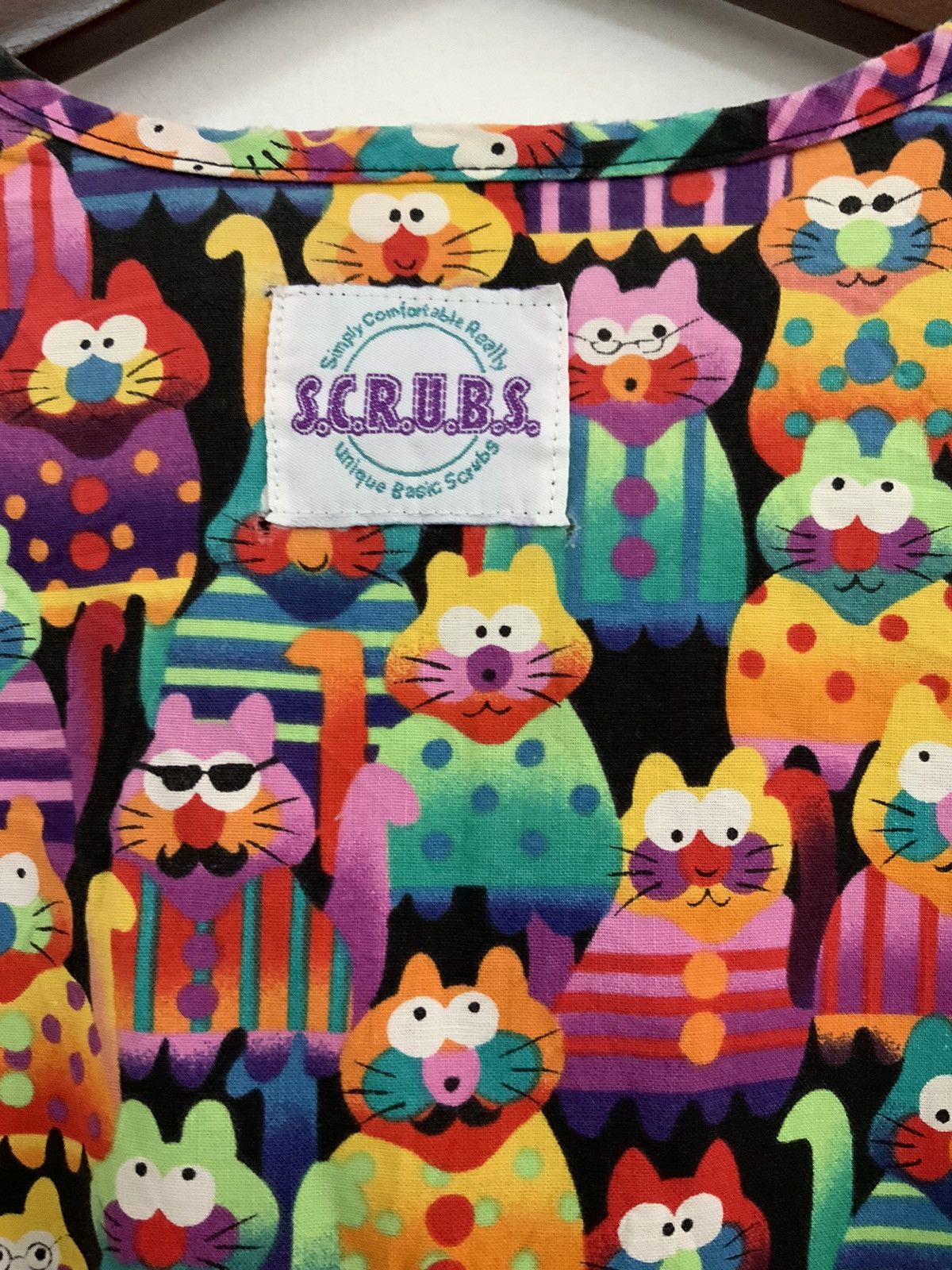 If Six Was Nine S.C.R.U.B.S Multicolor Cartoon Tee Size US L / EU 52-54 / 3 - 7 Thumbnail