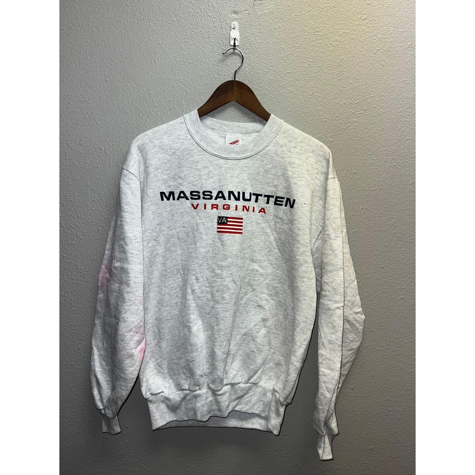 Vintage Vintage Virginia Sweatshirt Crewneck Massanutten 90s Stained Size US M / EU 48-50 / 2 - 1 Thumbnail