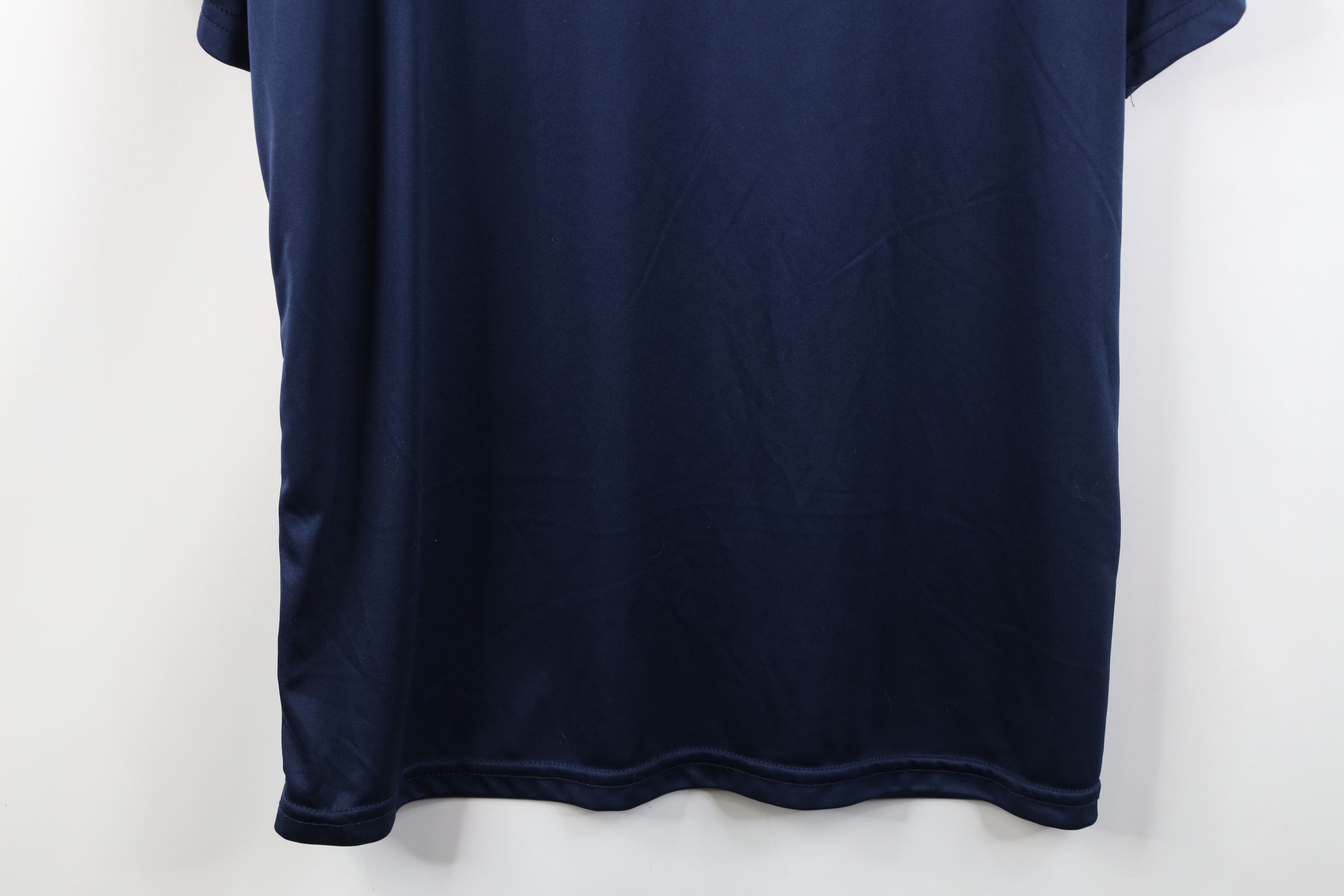 Vintage Collars and Co Performance Knit Golf Polo Shirt Navy Blue Size US XL / EU 56 / 4 - 14 Thumbnail