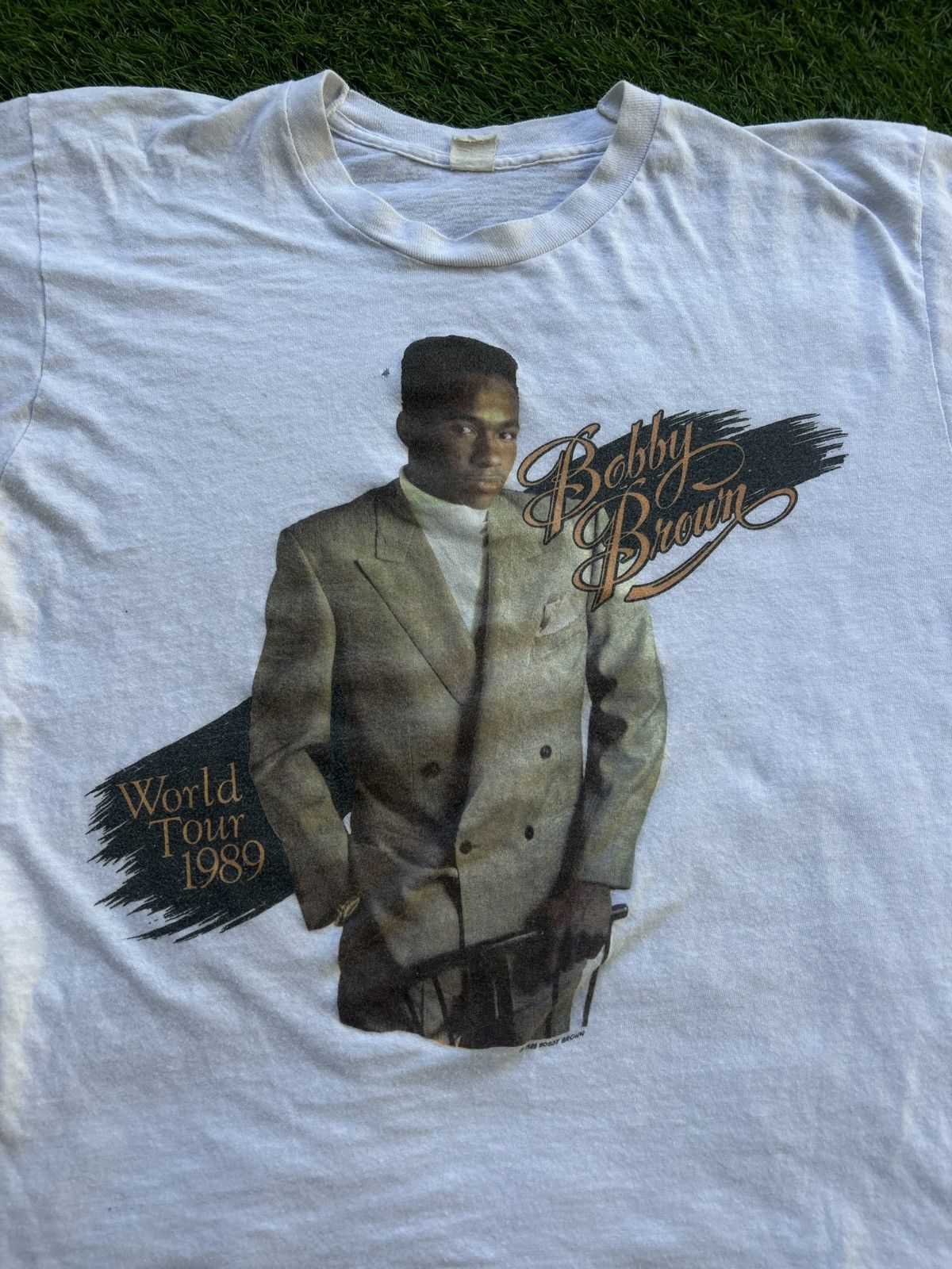 Vintage 1989 Bobby Brown World Tour T-Shirt