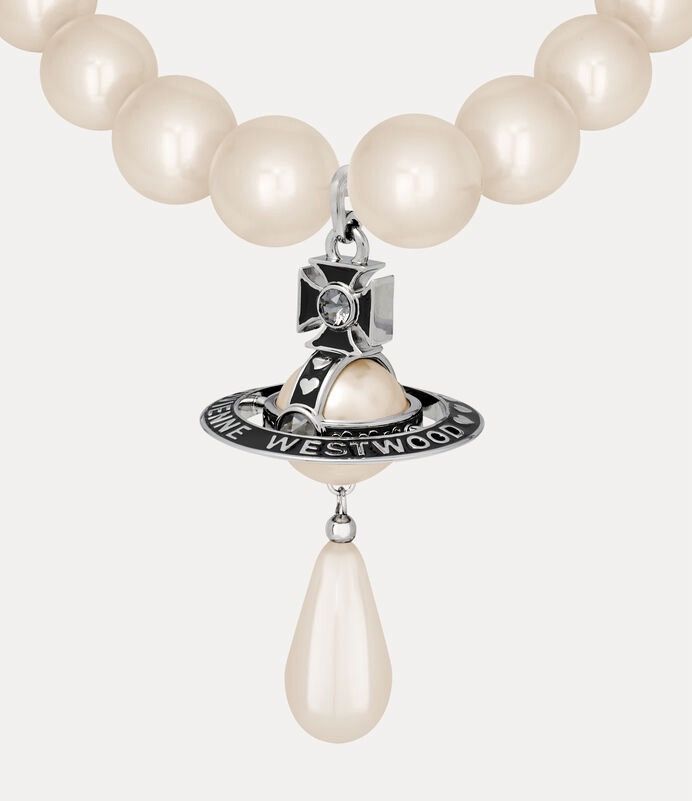 Vivienne Westwood NANA x Vivienne Westwood black pearl necklace Size ONE SIZE - 7 Thumbnail