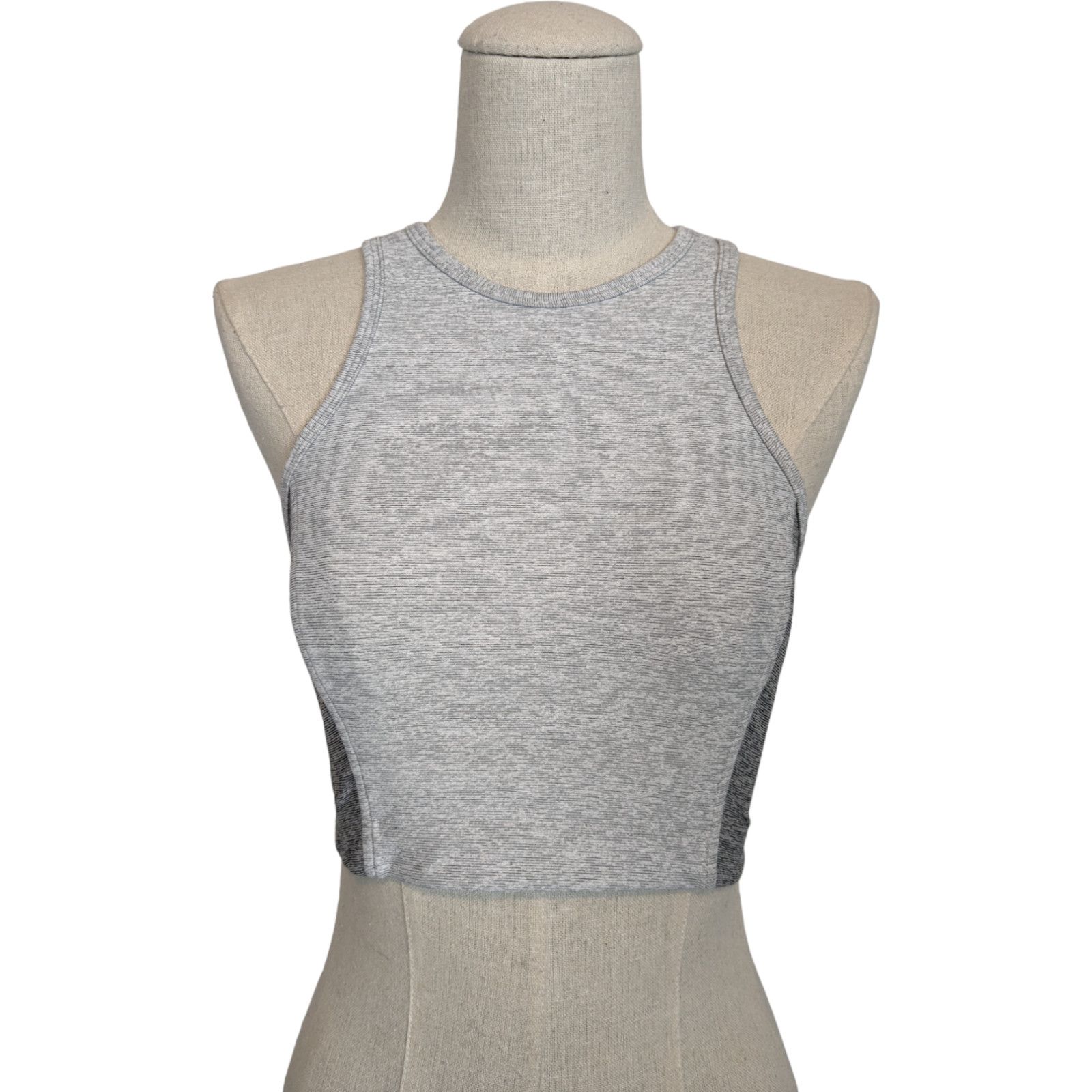 Outdoor Voices Outdoor Voices Athena Crop Top Dove/Ash Gray Sz Small Size S / US 4 / IT 40 - 1 Thumbnail