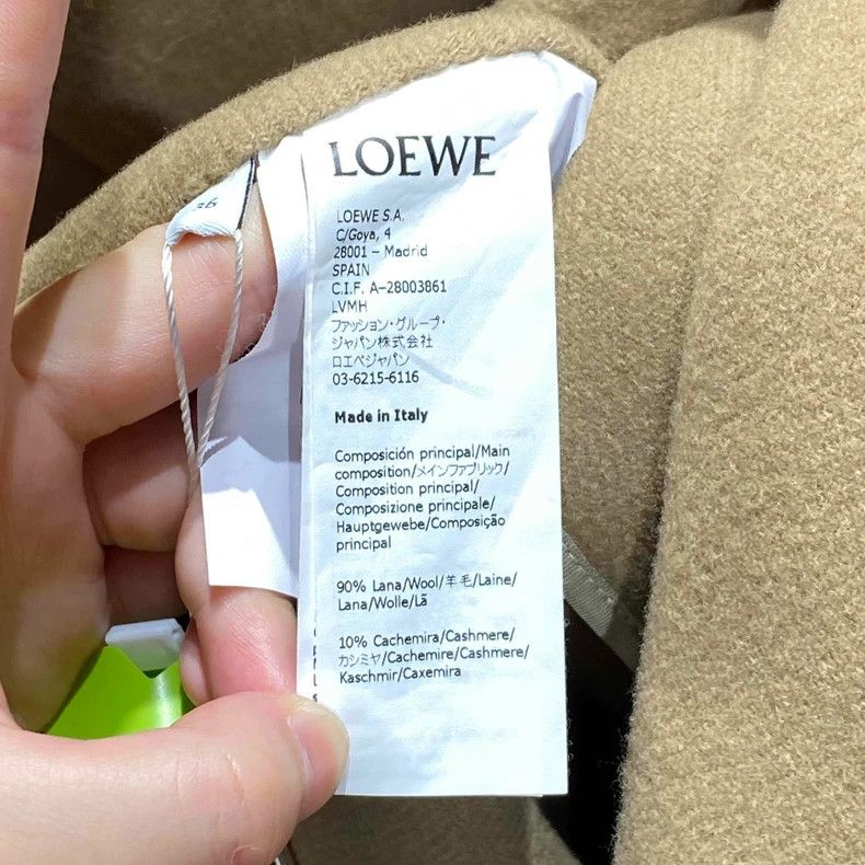 Loewe LOEWE Colorful short wool coat Size XXS / US 00 / IT 34 - 4 Thumbnail