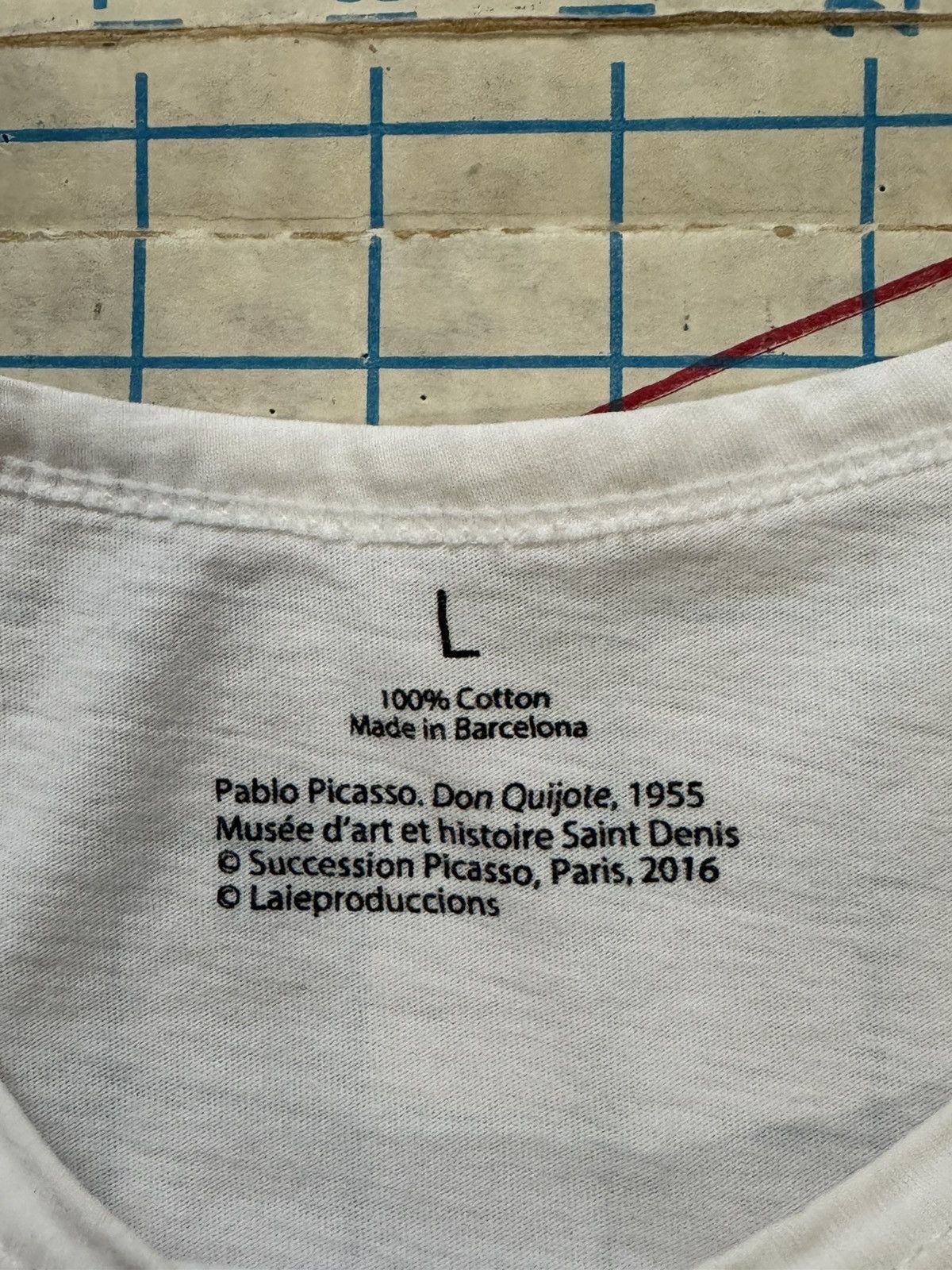 Other Pablo Picasso Don Quijote Art Graphic Tee Size US L / EU 52-54 / 3 - 4 Thumbnail