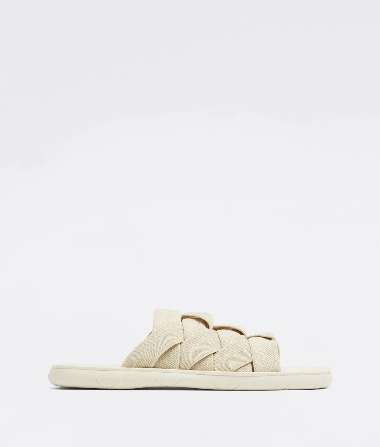 Bottega Veneta o1loc1c0724 651402 Plat Slide in Off White Size US 6 / EU 39 - 1 Thumbnail