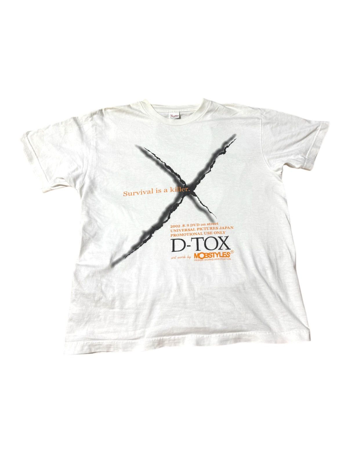 Vintage Vintage 2000s D-Tox Stallone T Shirt Film Size US L / EU 52-54 / 3 - 1 Thumbnail