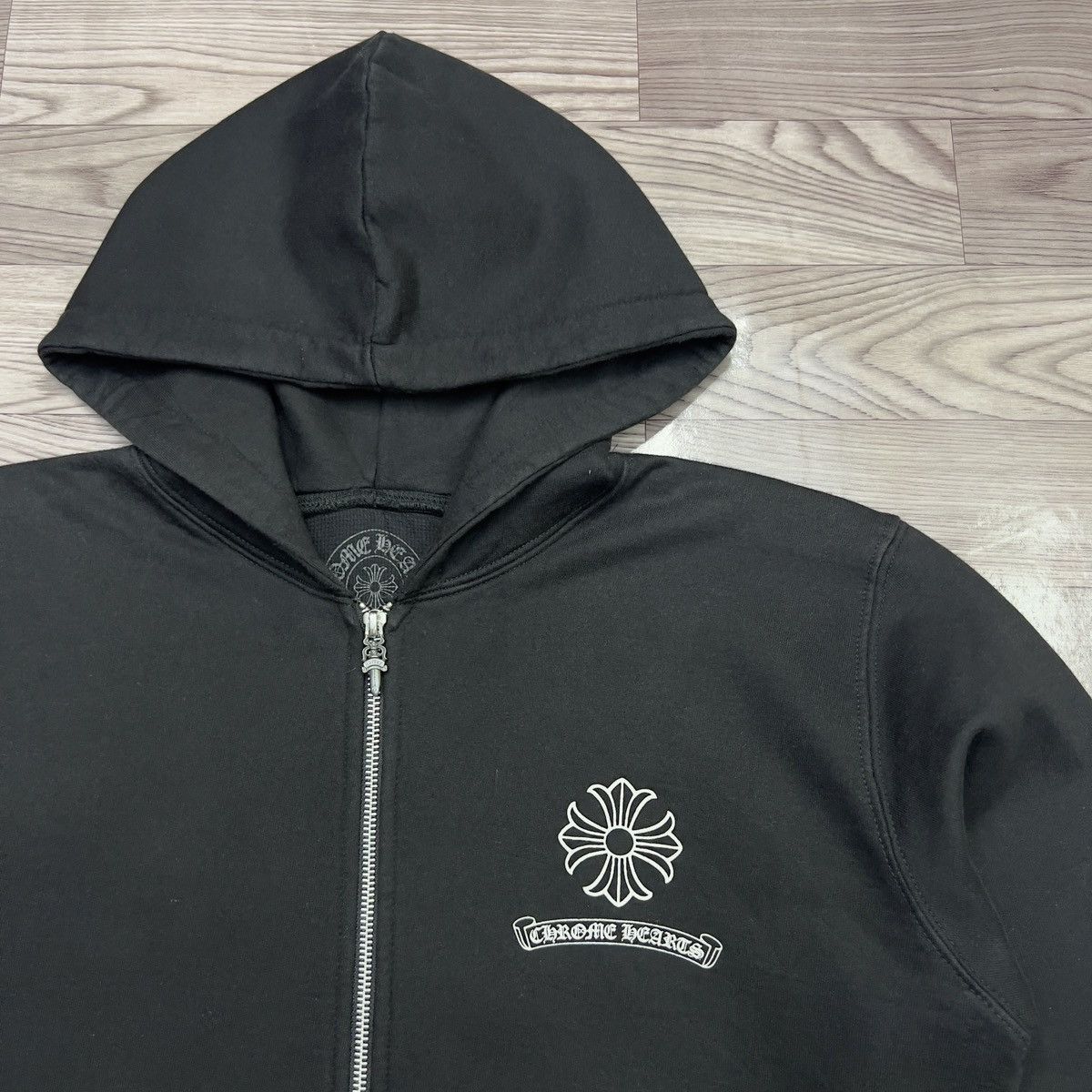 Chrome Hearts Chrome Hearts U.S.A Thermal Dagger Zip Up Hoodie Size US L / EU 52-54 / 3 - 4 Thumbnail