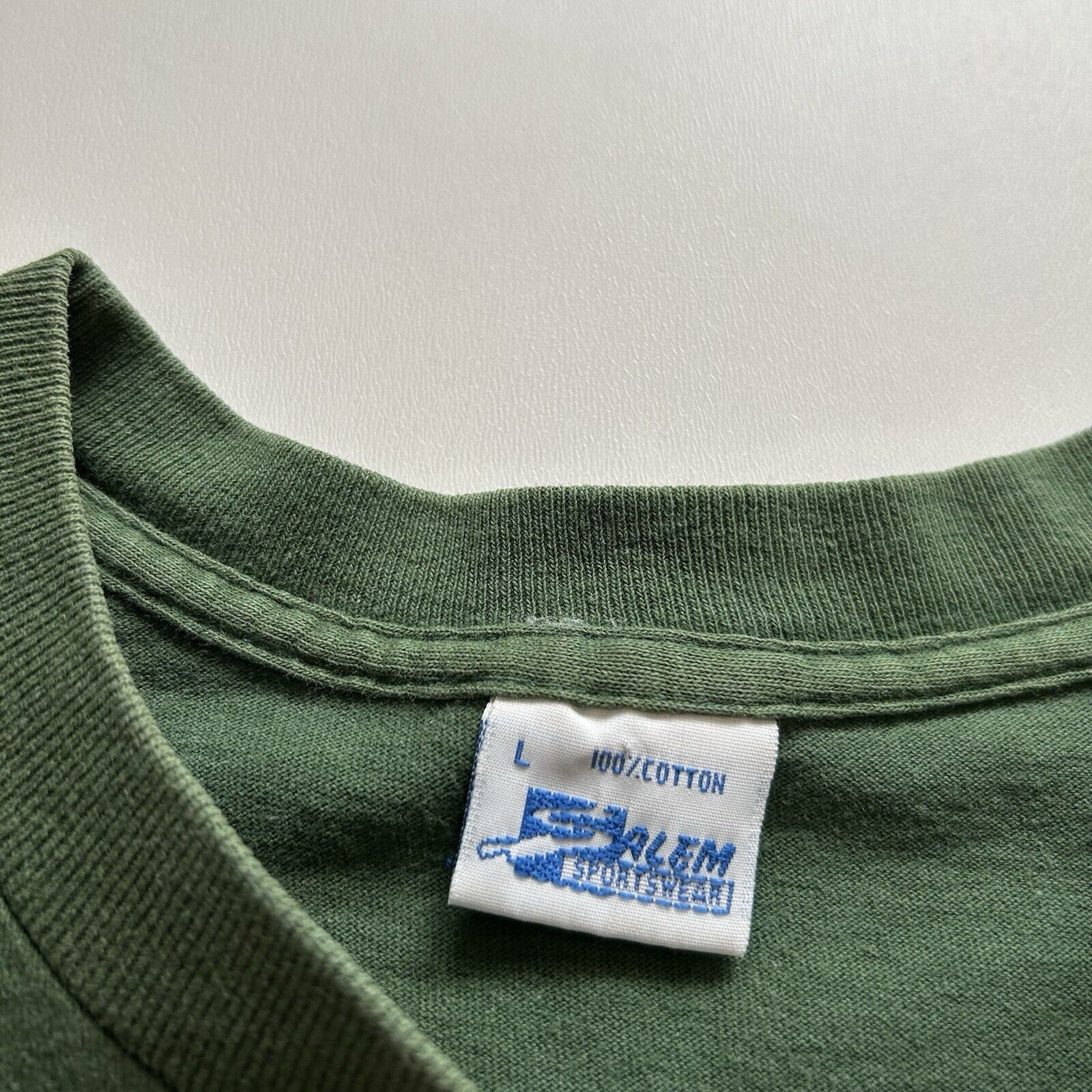NFL Vintage 90s Green Bay Packers Salem Sportswear T Shirt Large Size US L / EU 52-54 / 3 - 5 Thumbnail