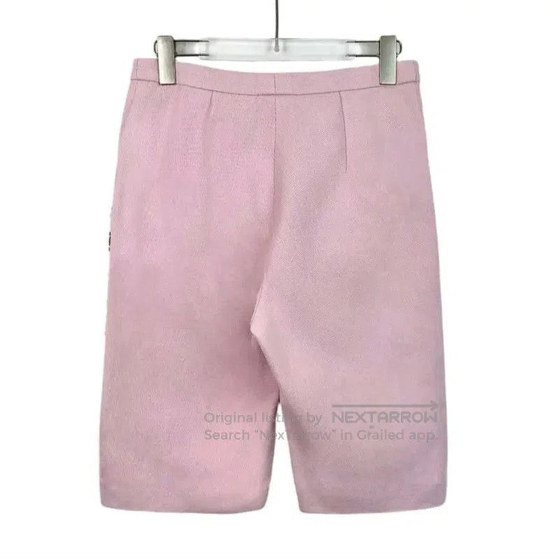 Chanel Chanel Pink Cotton Women's Shorts . Size 23" - 2 Thumbnail