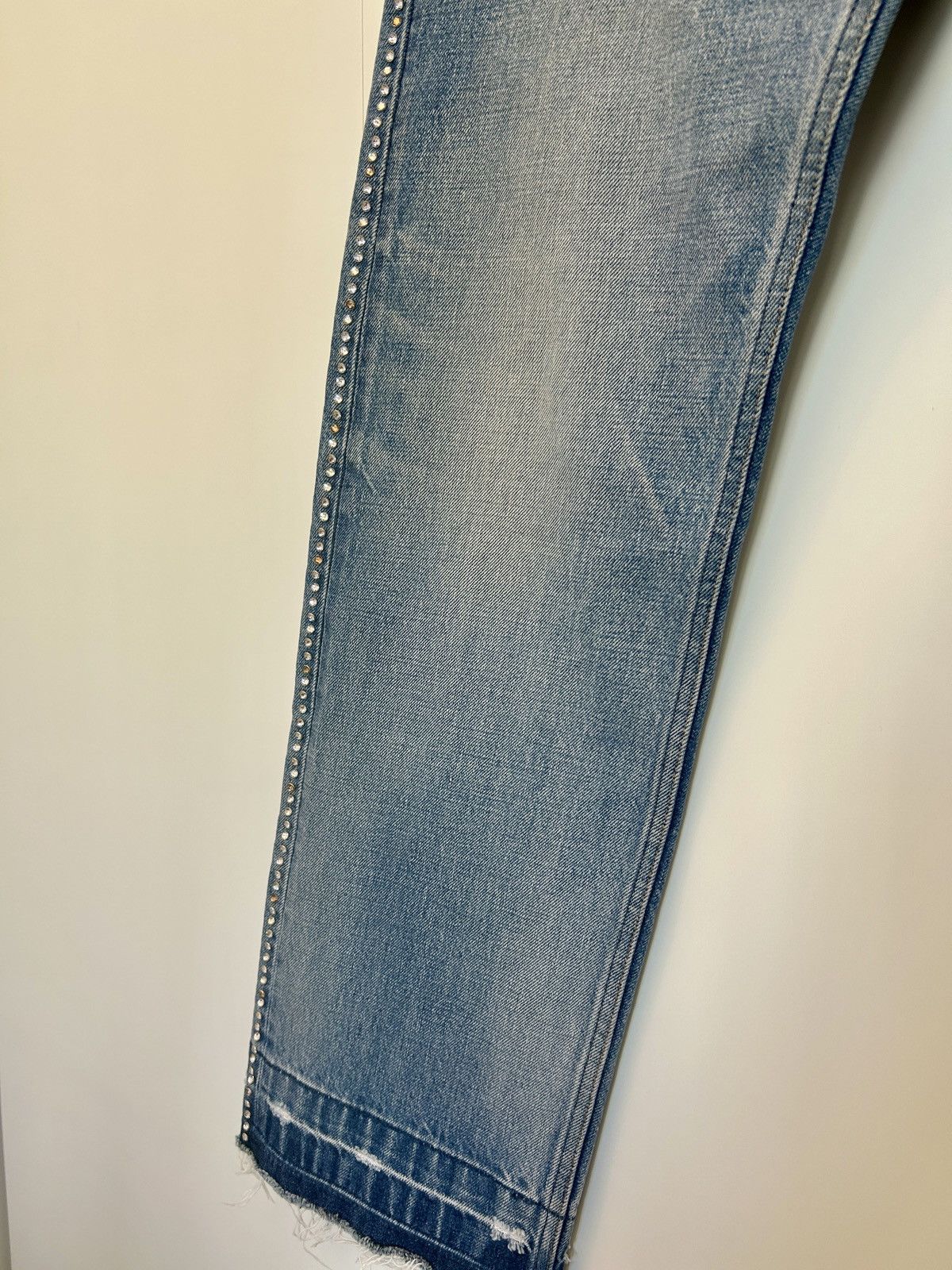 Celine CELINE BY HEDI SLIMANE 22AW WESLEY ZUMA JEANS WITH CRYSTAL Size US 28 / EU 44 - 9 Thumbnail