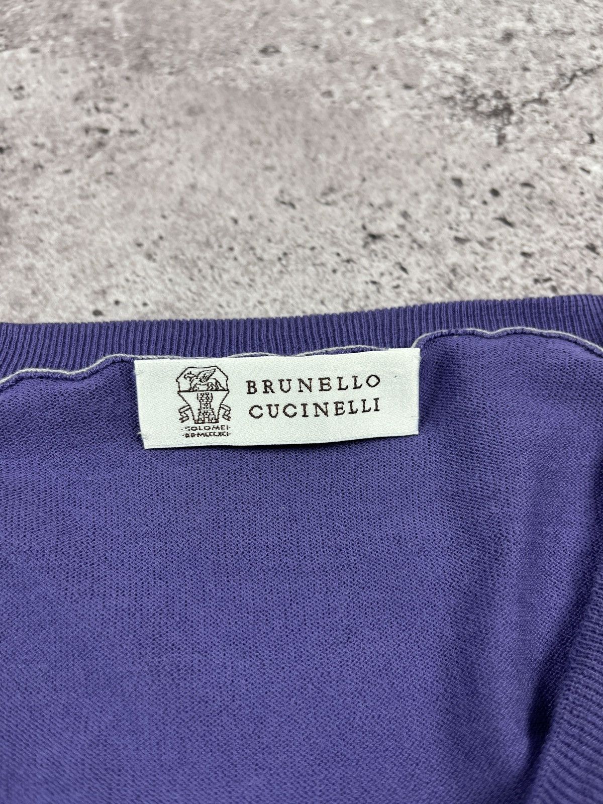 Brunello Cucinelli Brunello Cucinelli Cotton Sweater Size US XXL / EU 58 / 5 - 5 Thumbnail
