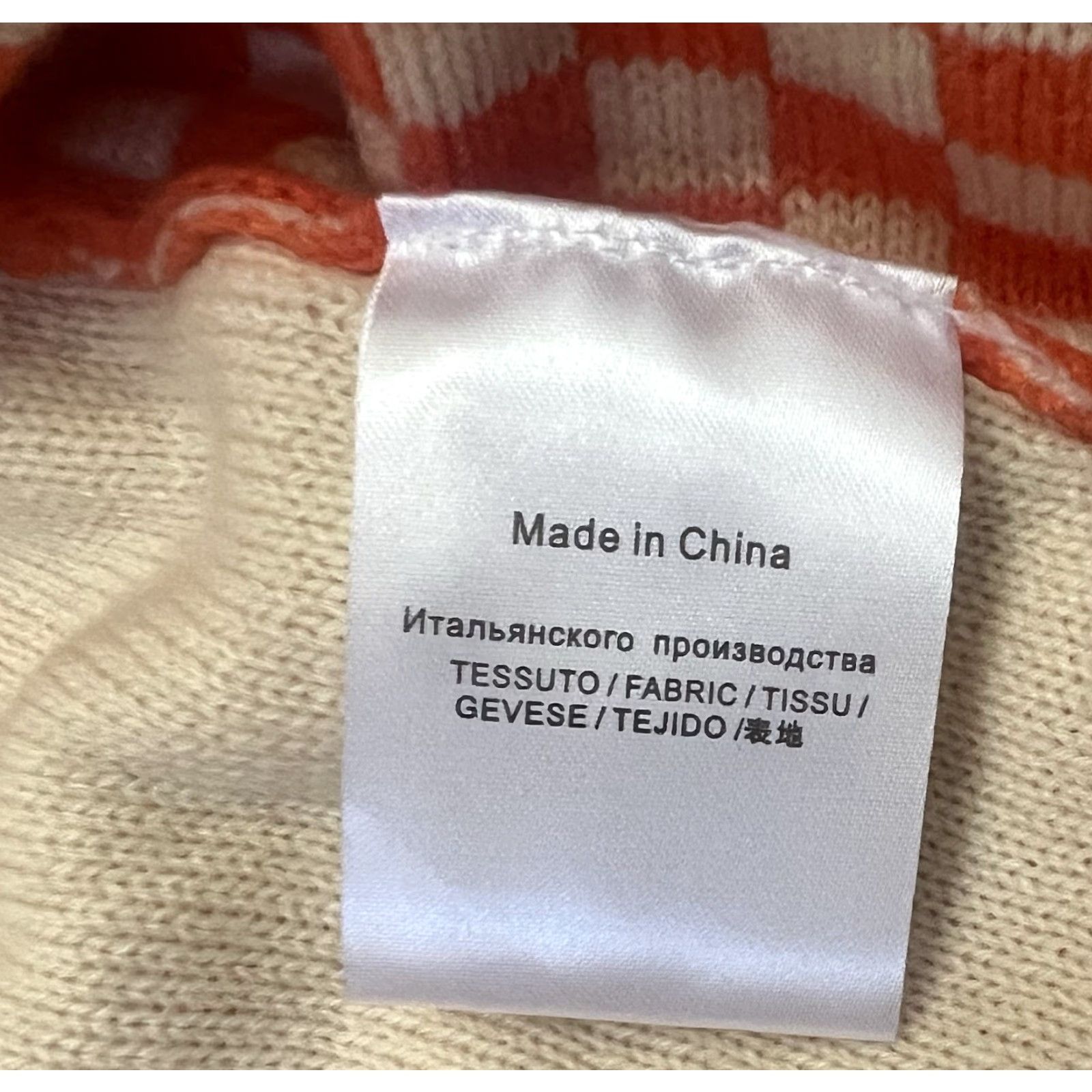 Vintage VINTAGE Harry Styles Hidden Angels Bunny Love On Tour Orange Checkered Cardigan S Womens Cardigan Size S Orange Bunny Love On Tour Cardigan Shirts? Size S / US 4 / IT 40 - 7 Thumbnail