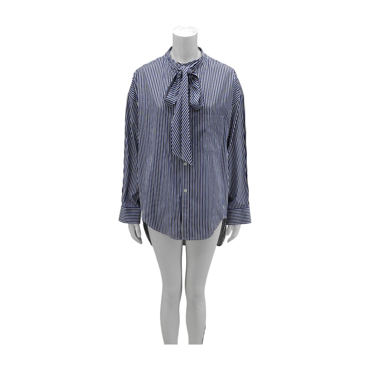 Balenciaga Balenciaga Striped Button Up Shirt Size 36 Size XS / US 0-2 / IT 36-38 - 1 Thumbnail